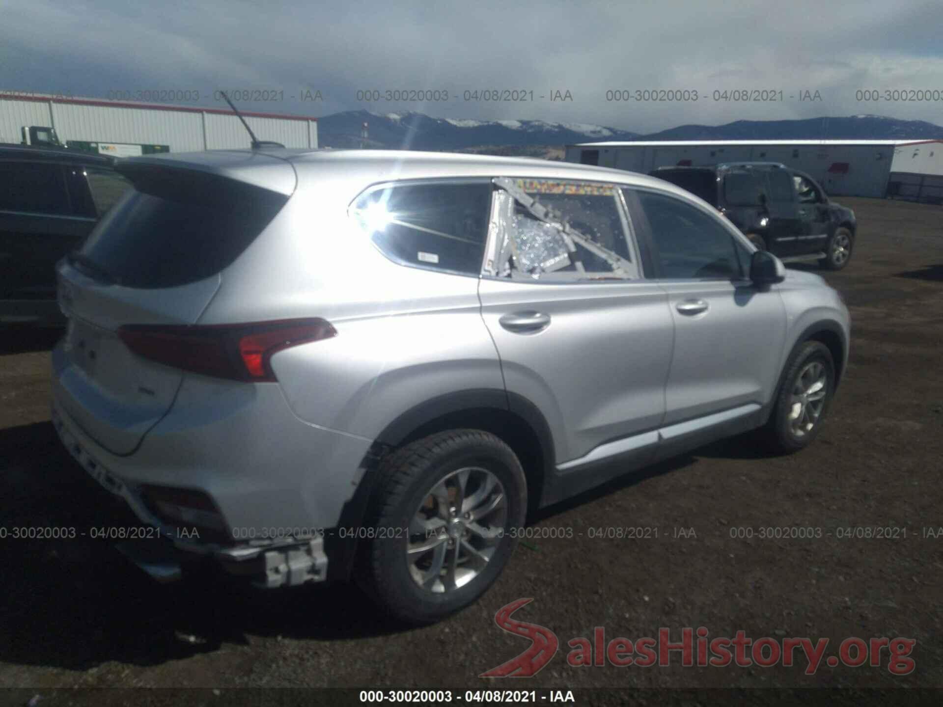 5NMS2CADXKH091058 2019 HYUNDAI SANTA FE