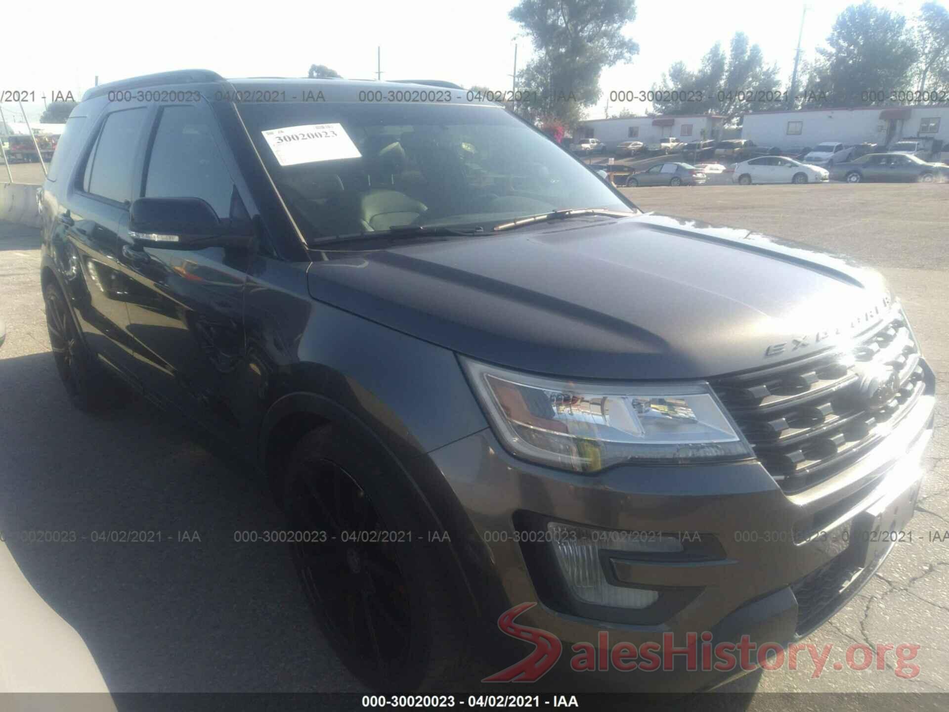 1FM5K7D87GGD28697 2016 FORD EXPLORER