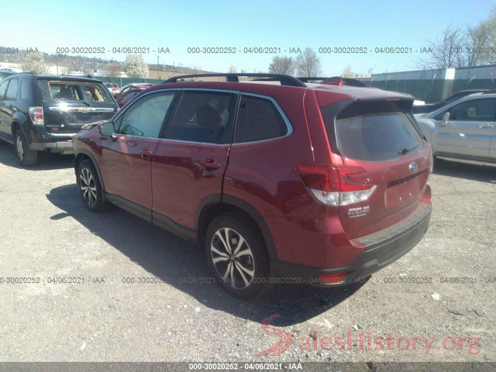 JF2SKAUCXMH430303 2021 SUBARU FORESTER