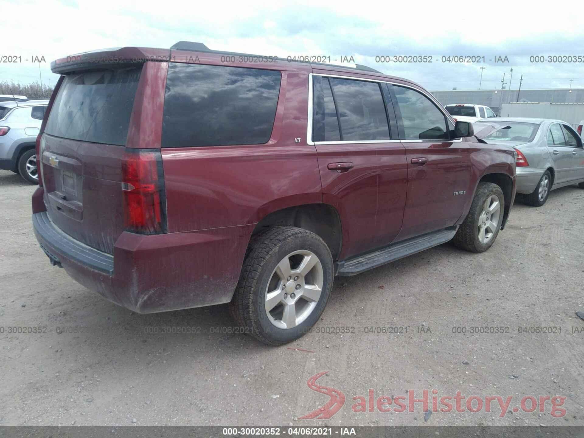 1GNSCBKCXGR213604 2016 CHEVROLET TAHOE