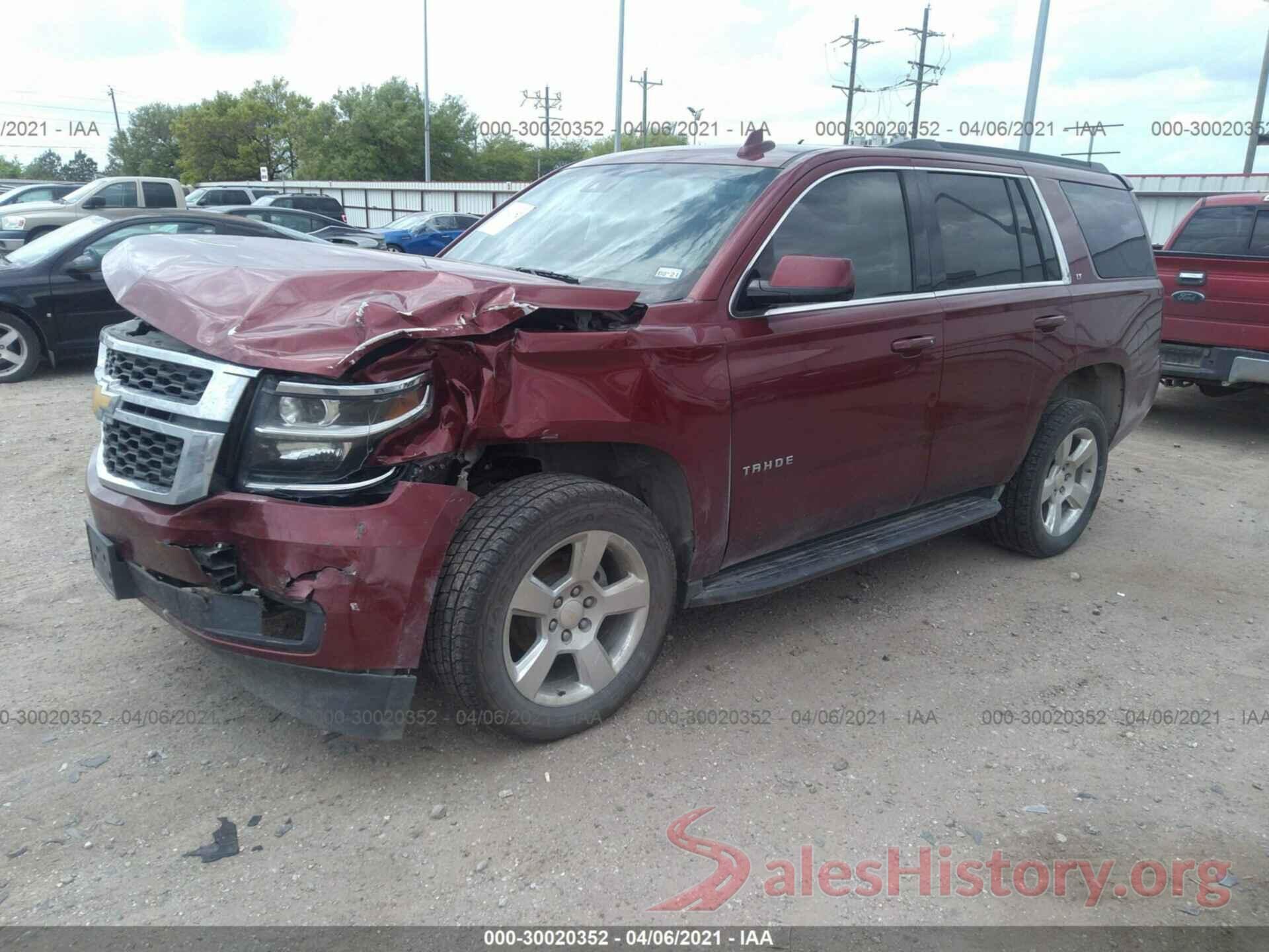 1GNSCBKCXGR213604 2016 CHEVROLET TAHOE