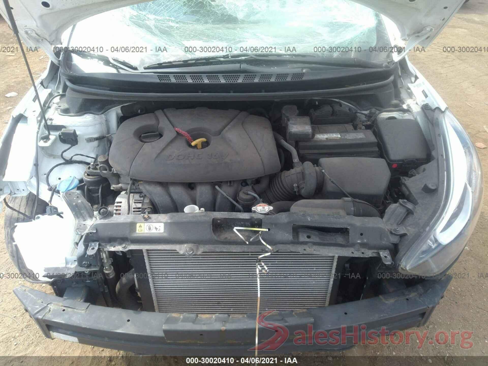 5NPDH4AE6GH755775 2016 HYUNDAI ELANTRA