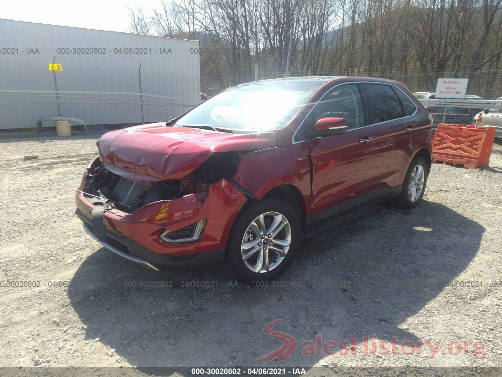 2FMPK4K80HBC42442 2017 FORD EDGE