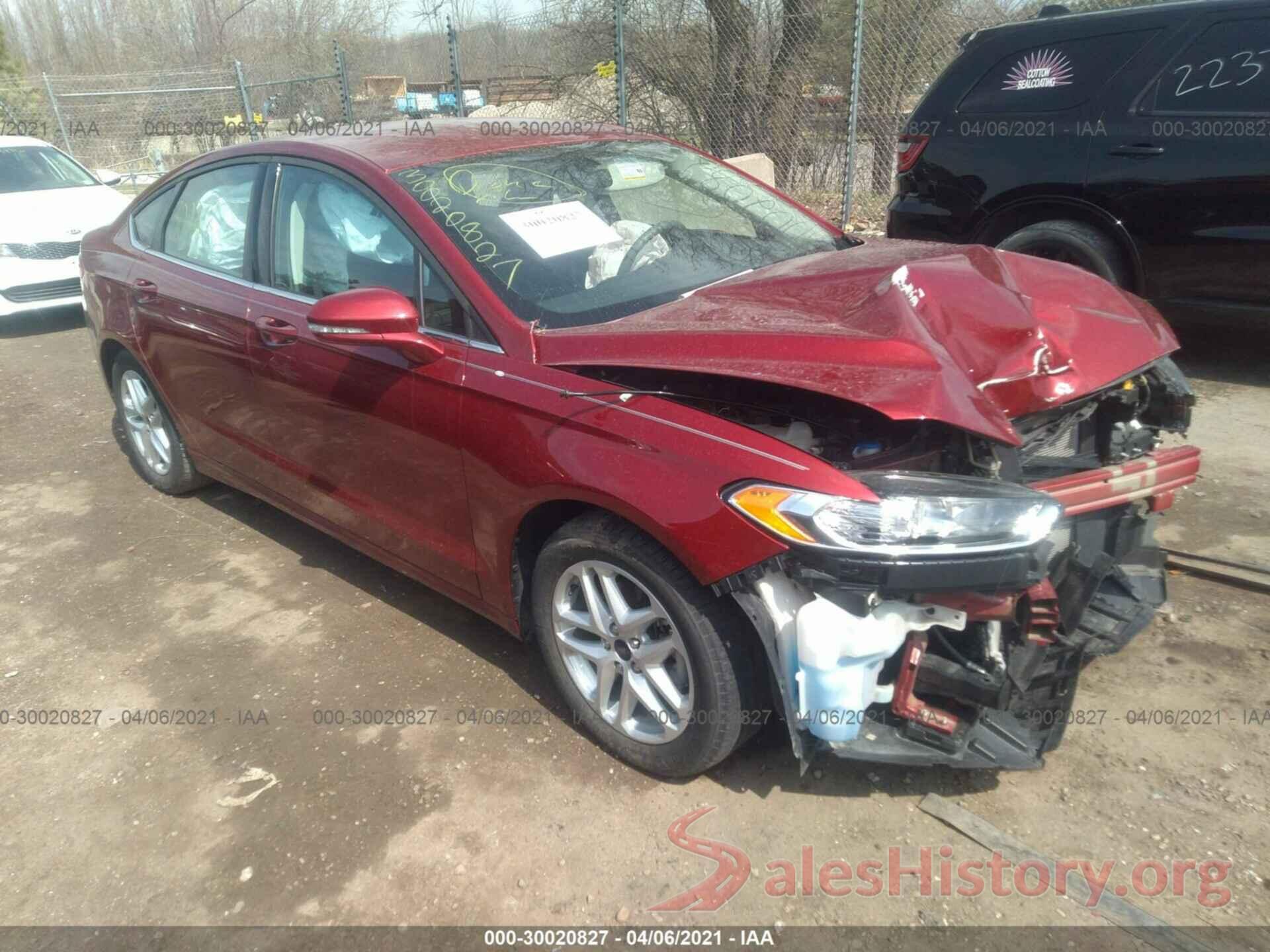 3FA6P0H74GR378202 2016 FORD FUSION