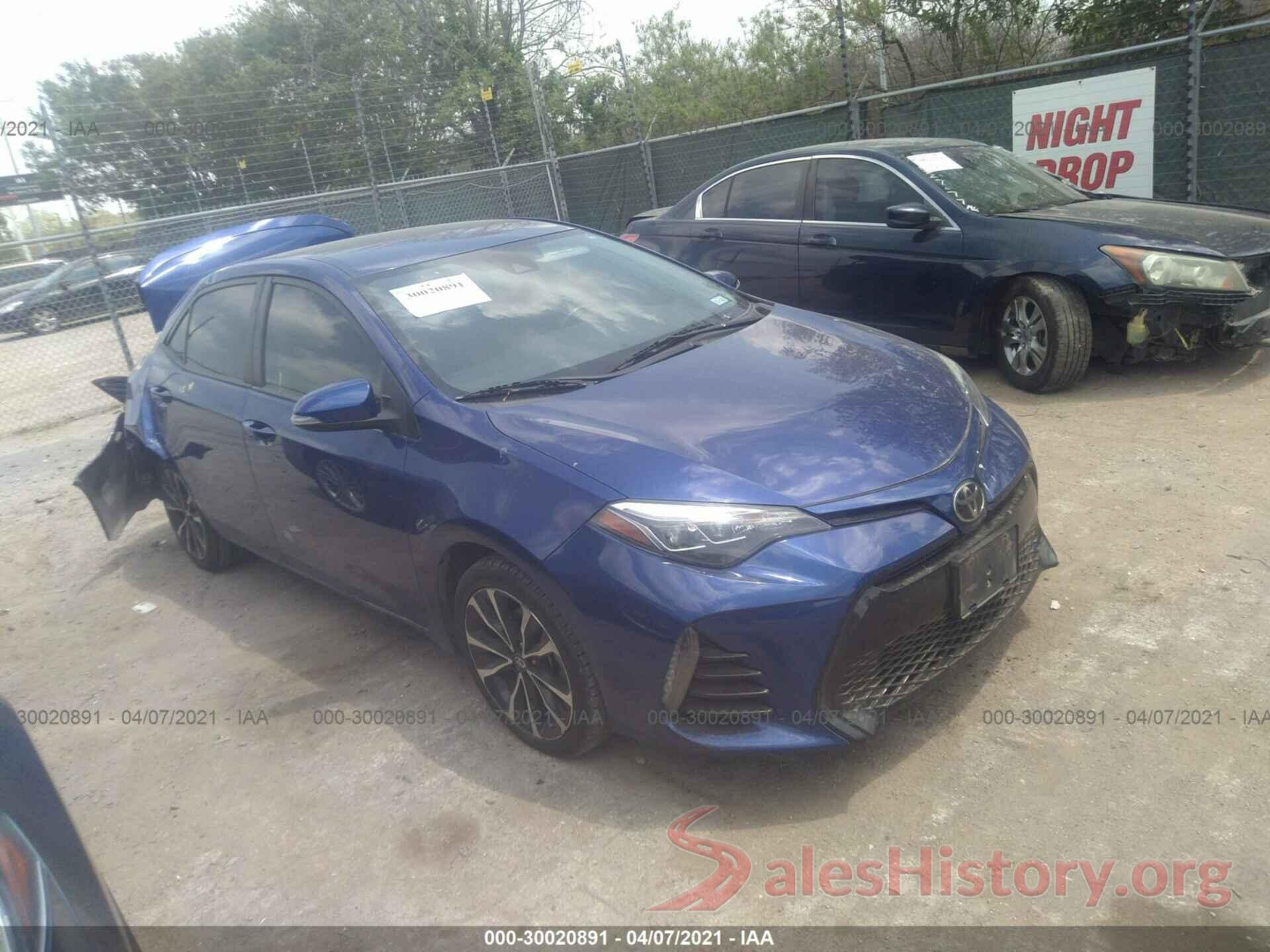 5YFBURHE9HP633504 2017 TOYOTA COROLLA