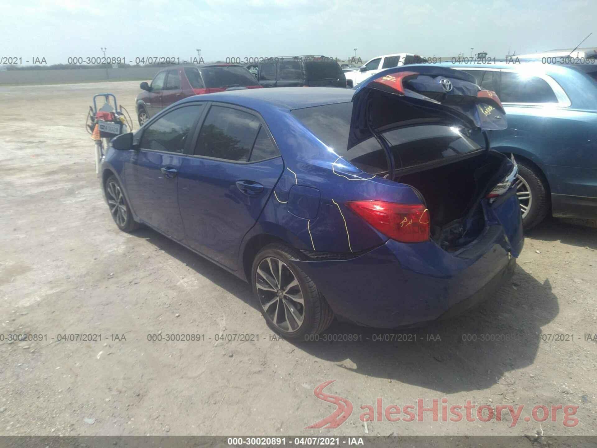 5YFBURHE9HP633504 2017 TOYOTA COROLLA