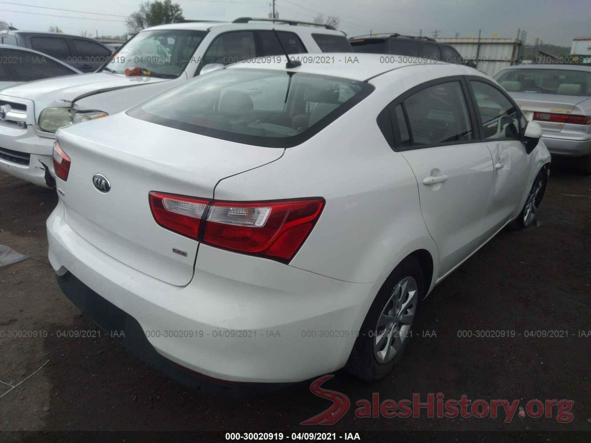 KNADM4A34H6050573 2017 KIA RIO