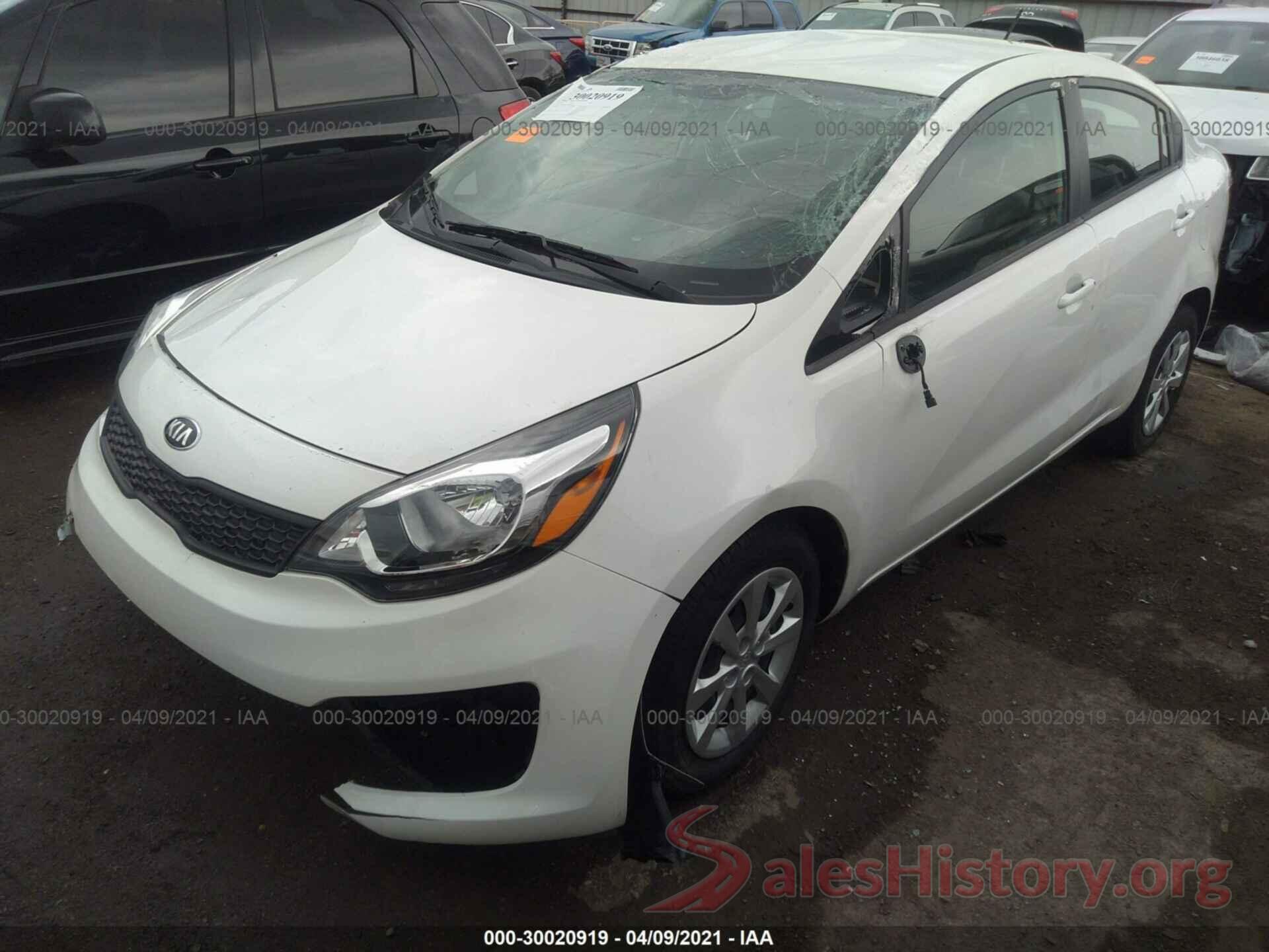 KNADM4A34H6050573 2017 KIA RIO