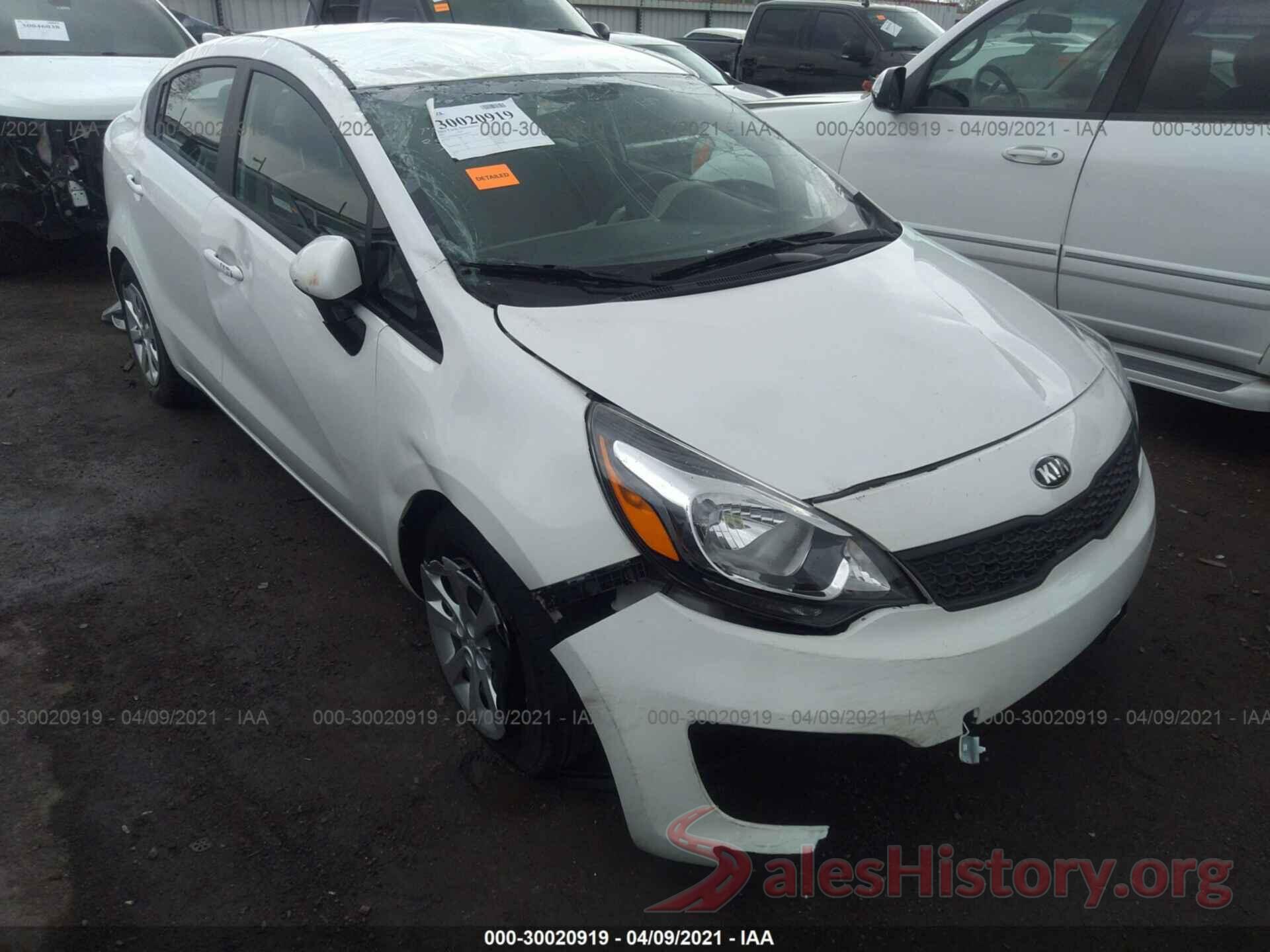 KNADM4A34H6050573 2017 KIA RIO