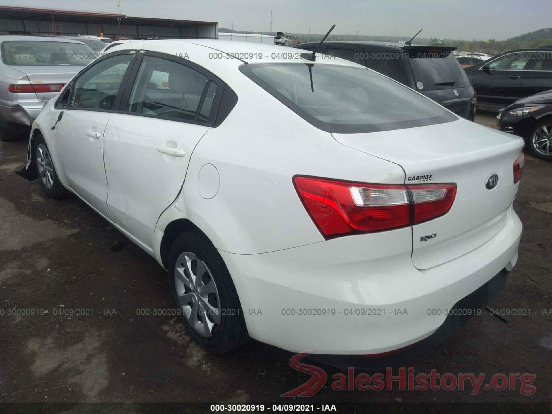 KNADM4A34H6050573 2017 KIA RIO