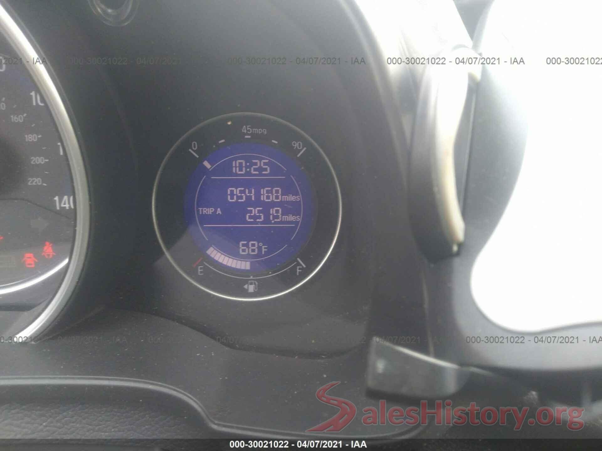 JHMGK5H70GX040800 2016 HONDA FIT