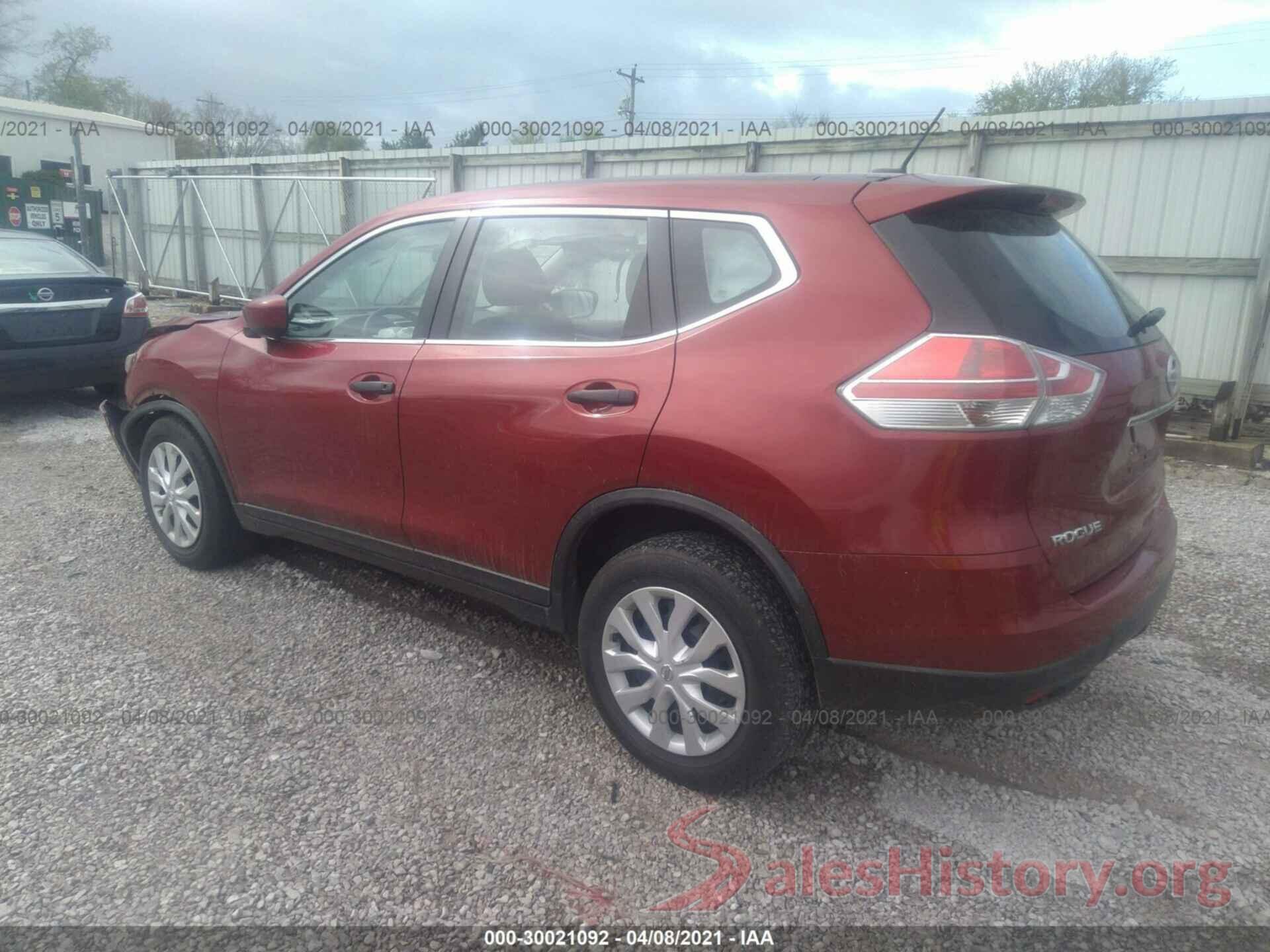 KNMAT2MV6GP671929 2016 NISSAN ROGUE