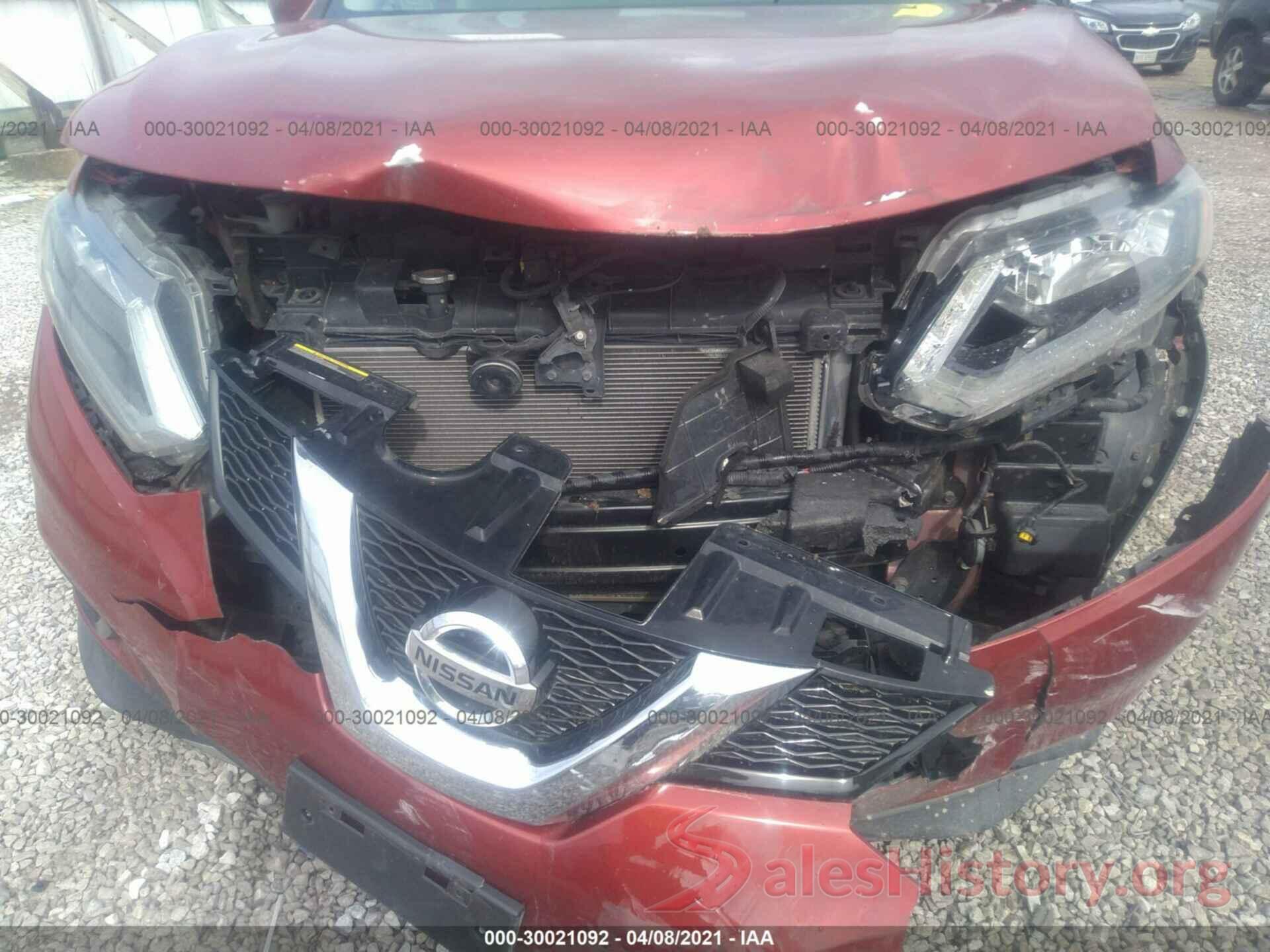 KNMAT2MV6GP671929 2016 NISSAN ROGUE