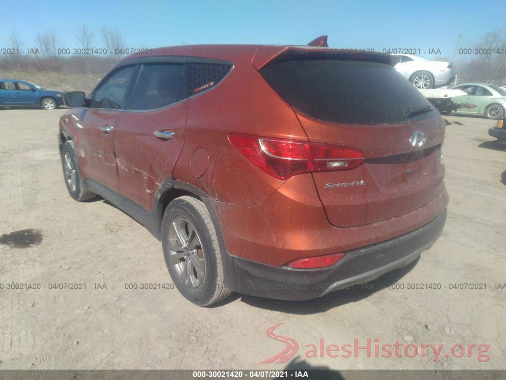 5XYZTDLB3GG323143 2016 HYUNDAI SANTA FE SPORT