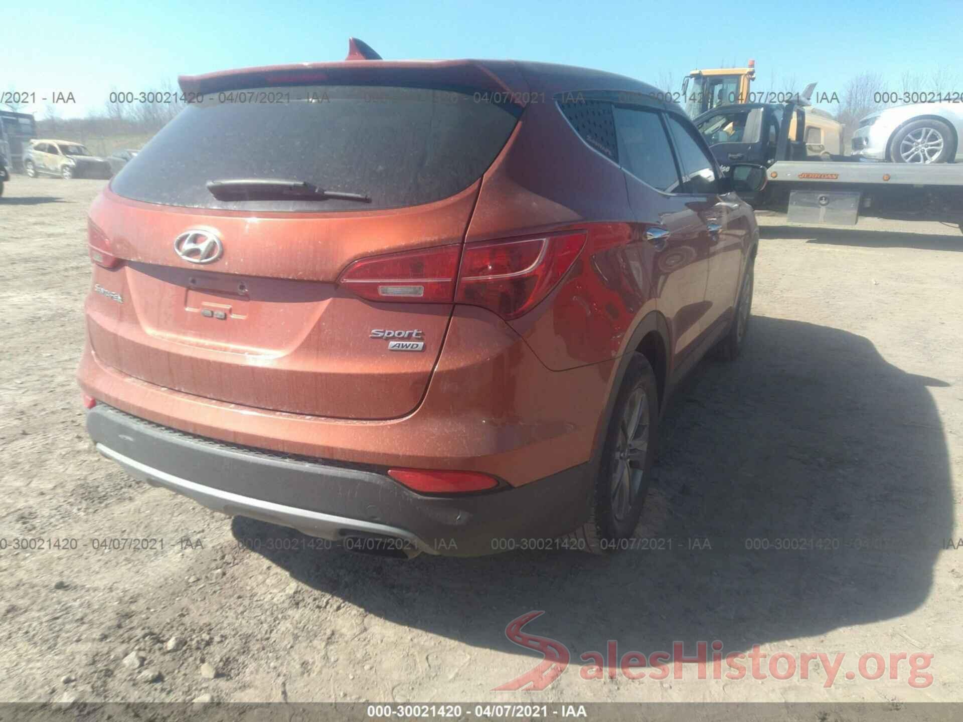 5XYZTDLB3GG323143 2016 HYUNDAI SANTA FE SPORT