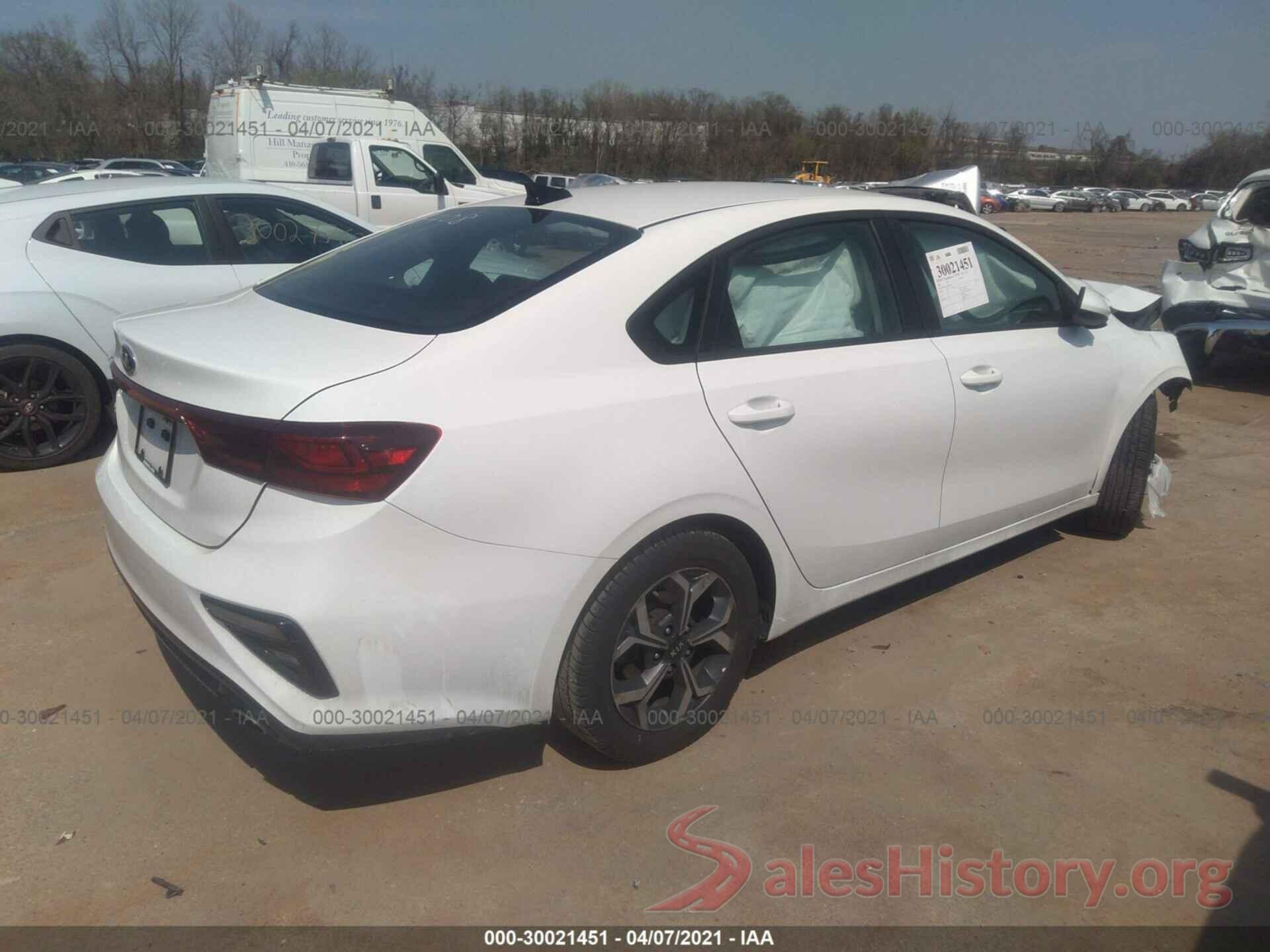 3KPF24AD3KE045408 2019 KIA FORTE