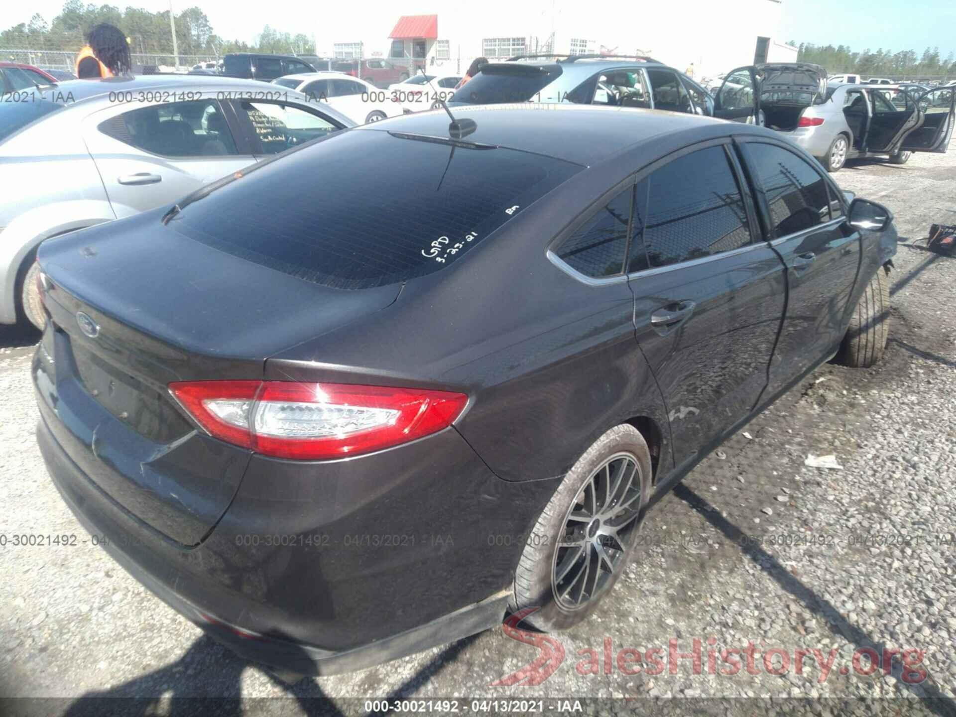 3FA6P0G7XGR323657 2016 FORD FUSION