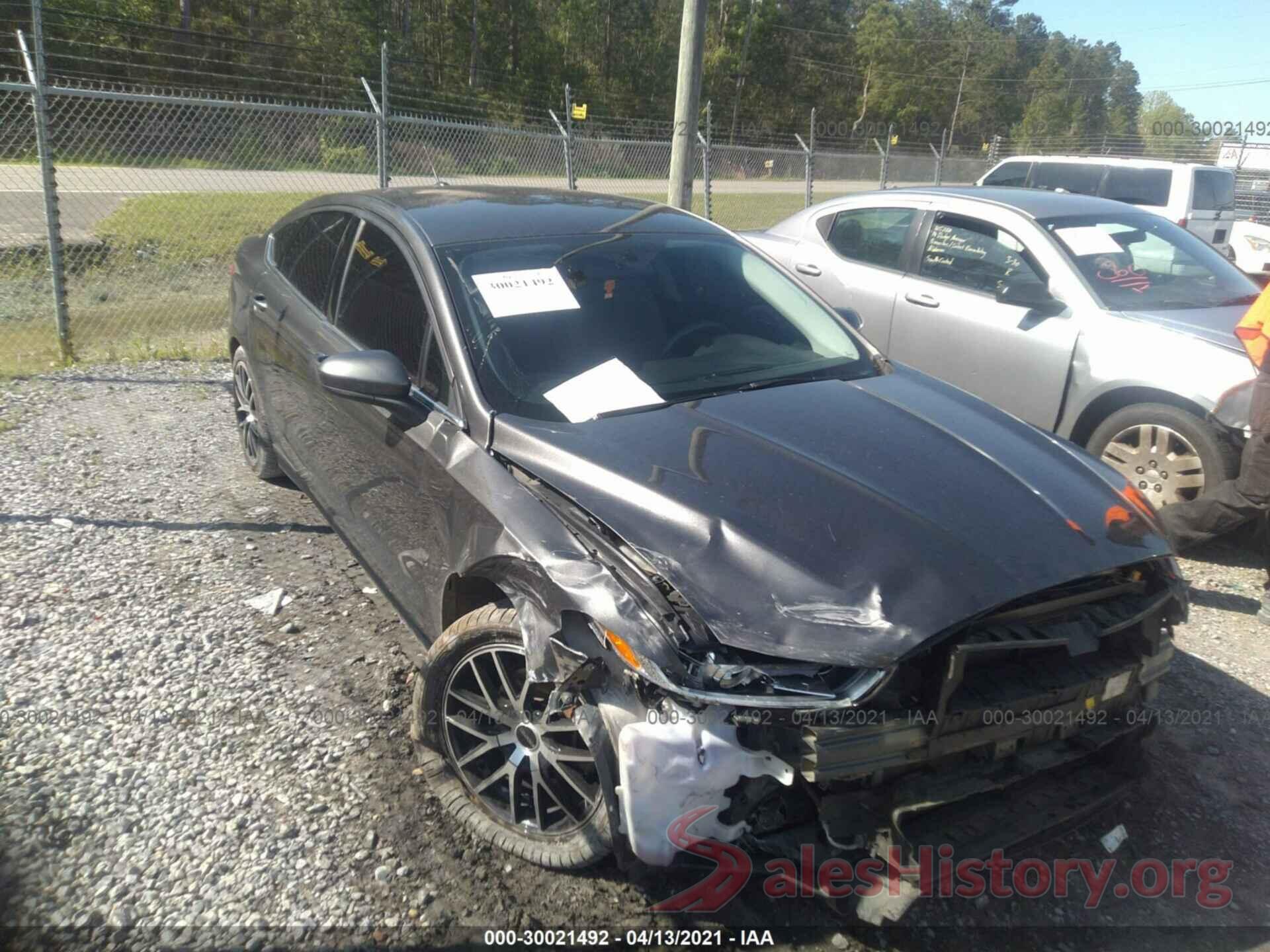 3FA6P0G7XGR323657 2016 FORD FUSION