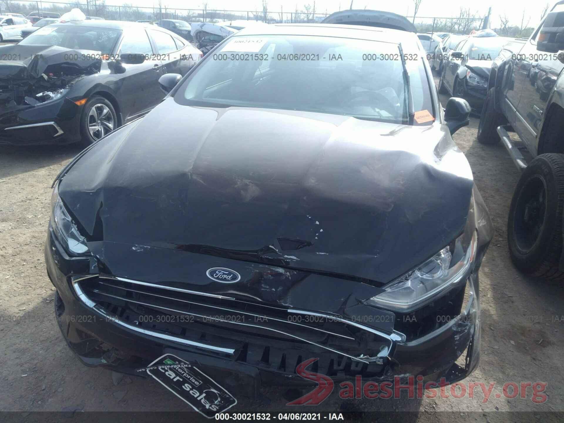 3FA6P0T91KR237542 2019 FORD FUSION