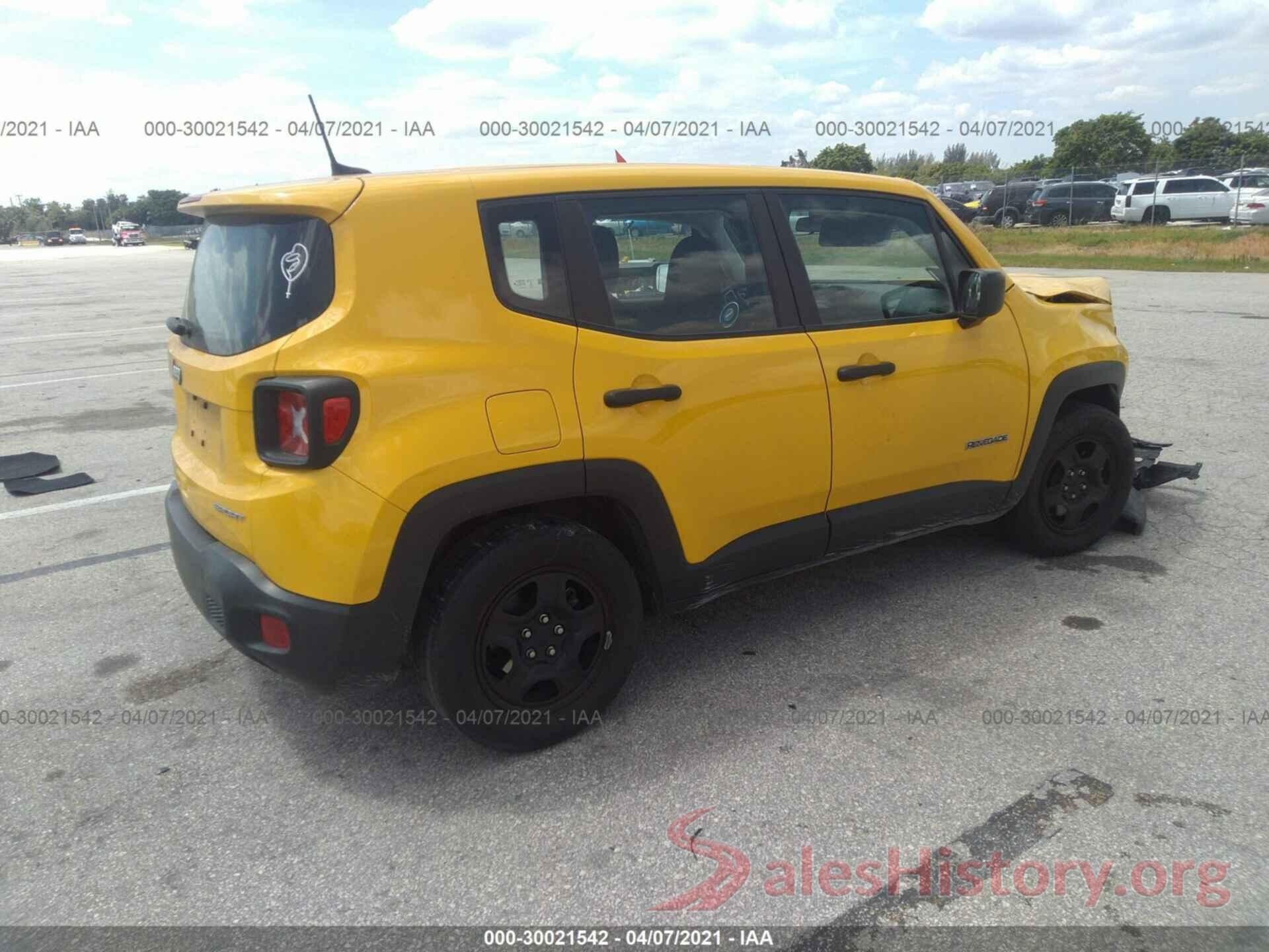 ZACCJAAB9JPG96515 2018 JEEP RENEGADE