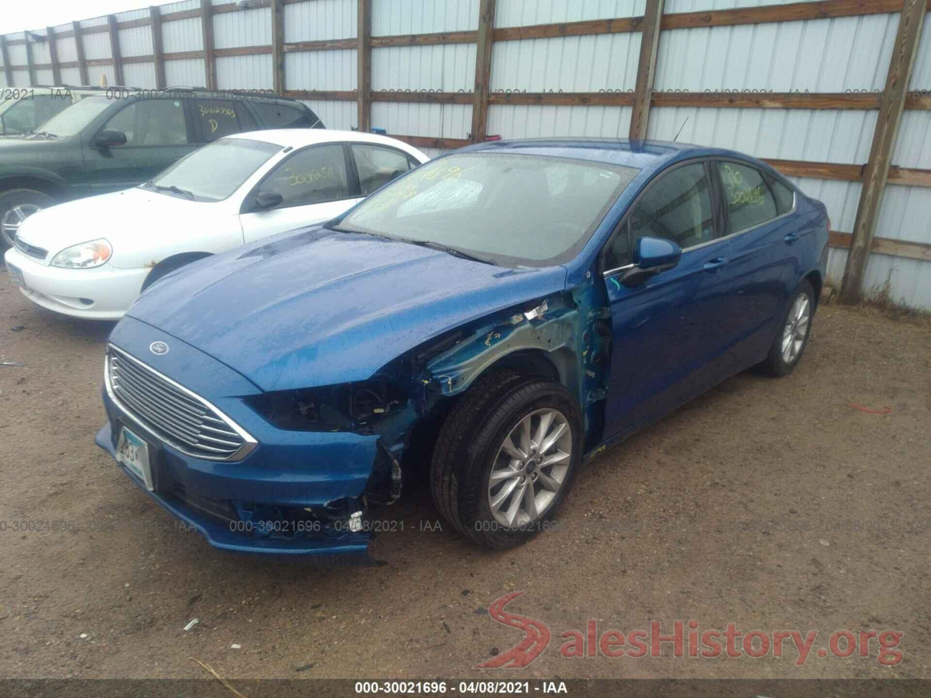 3FA6P0H72HR105258 2017 FORD FUSION