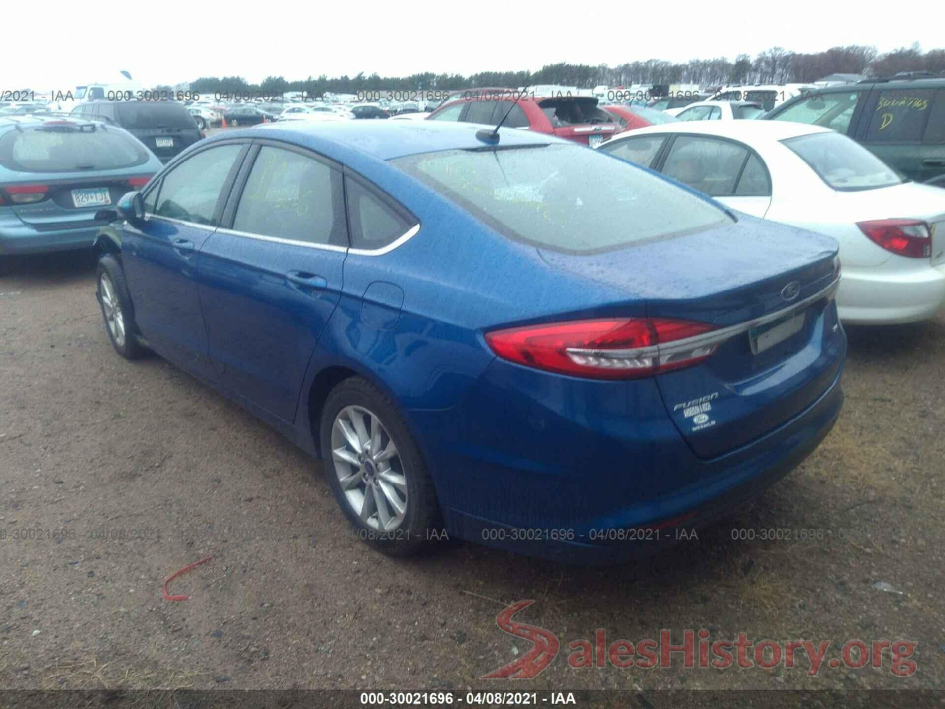 3FA6P0H72HR105258 2017 FORD FUSION