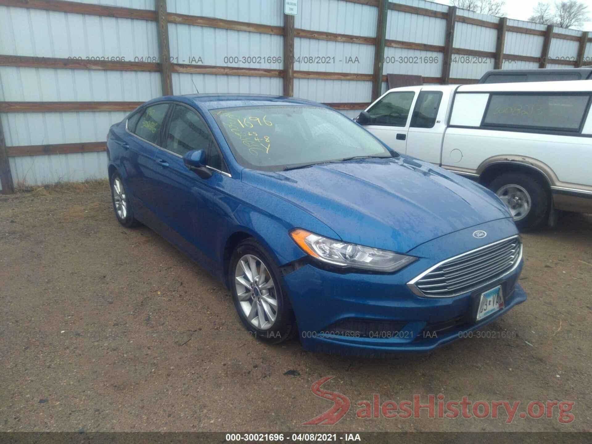 3FA6P0H72HR105258 2017 FORD FUSION