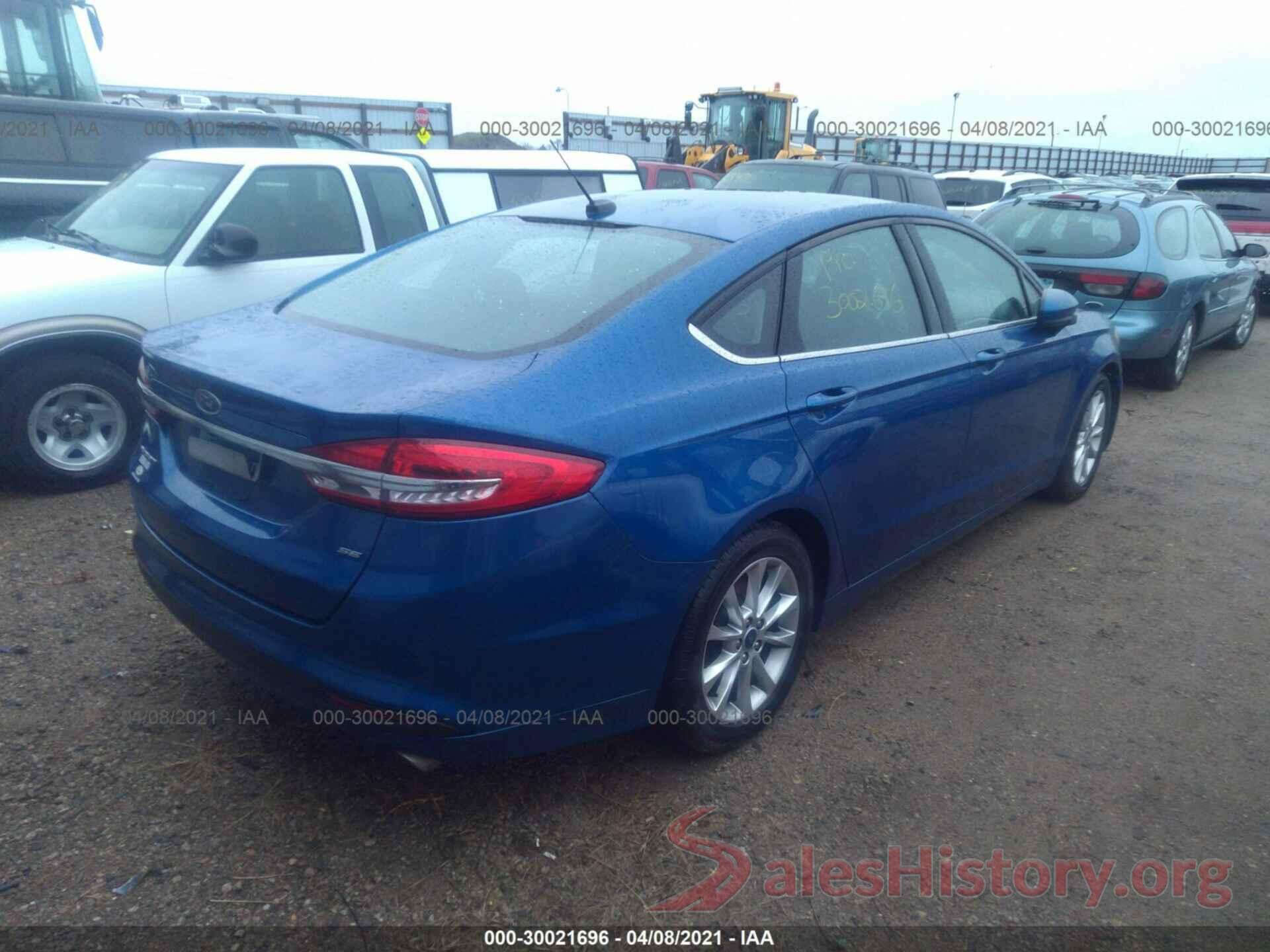 3FA6P0H72HR105258 2017 FORD FUSION