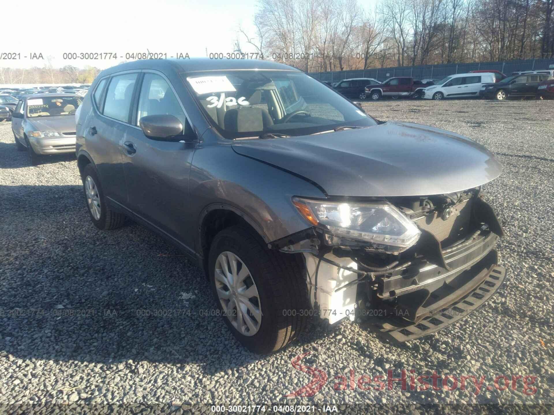 KNMAT2MV7GP650538 2016 NISSAN ROGUE