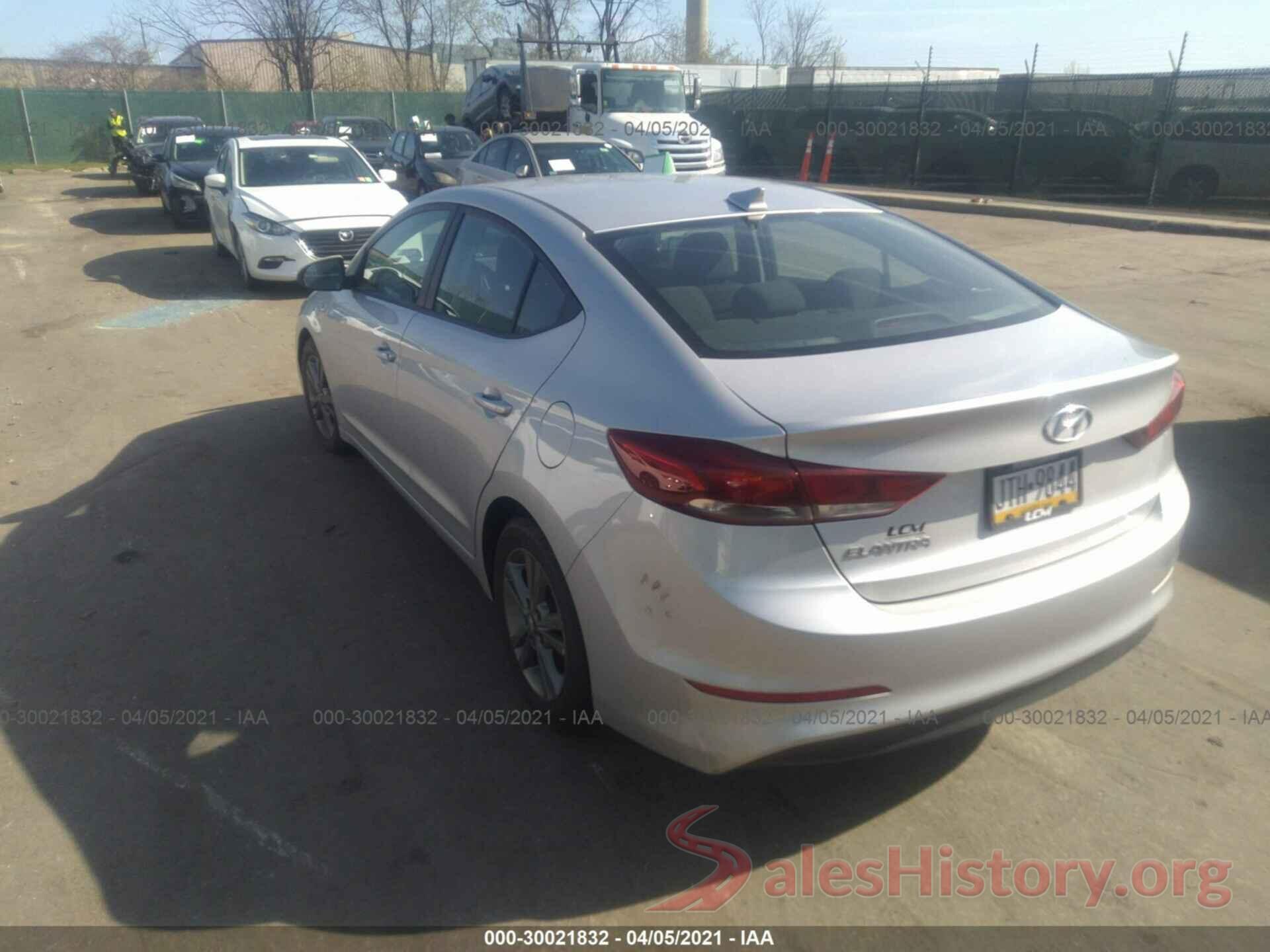 5NPD84LF7JH283650 2018 HYUNDAI ELANTRA