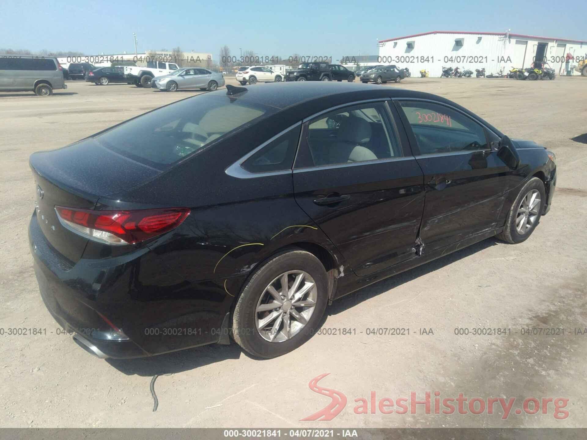 5NPE24AF4KH796364 2019 HYUNDAI SONATA