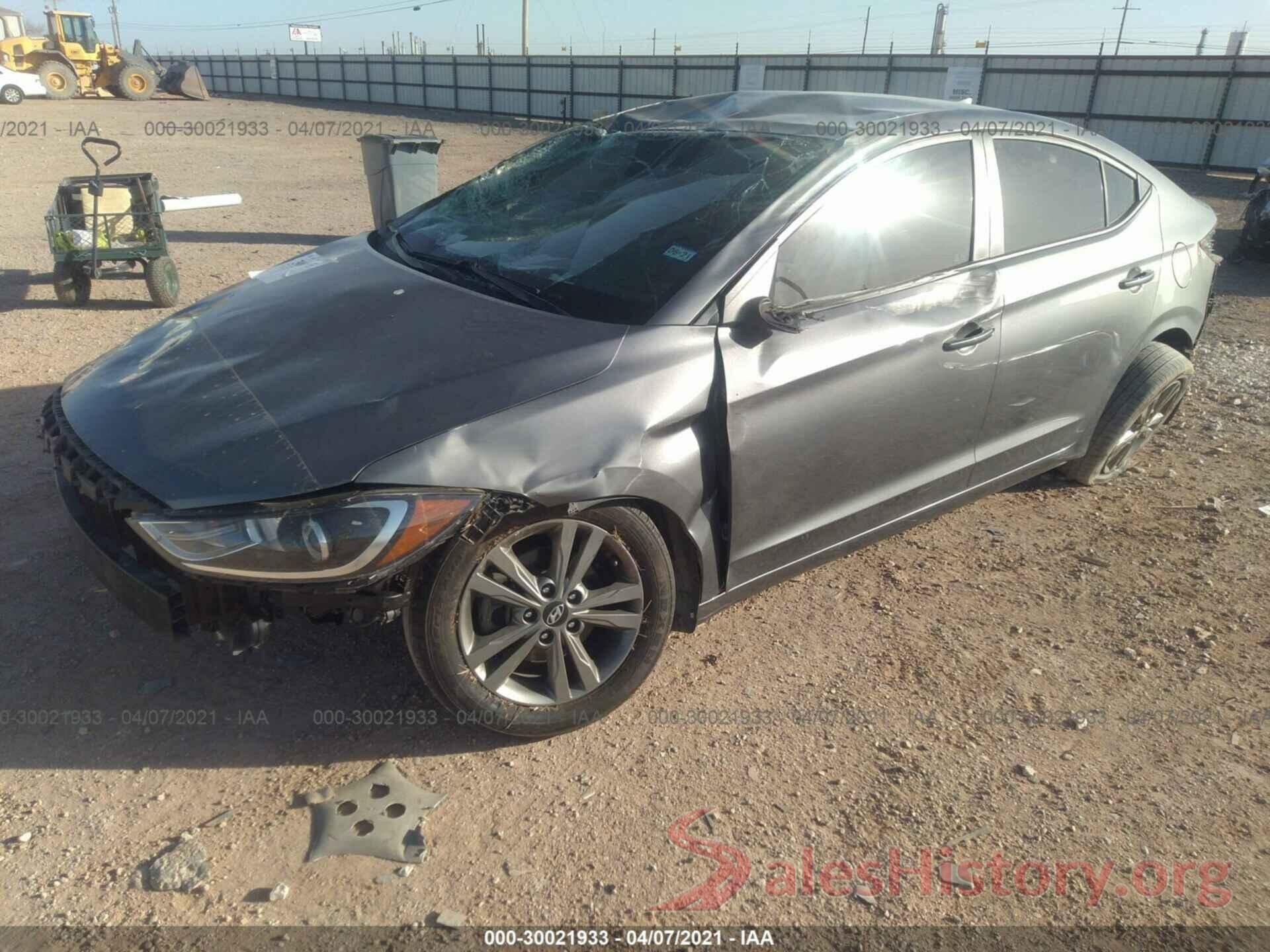 5NPD84LF7JH307431 2018 HYUNDAI ELANTRA