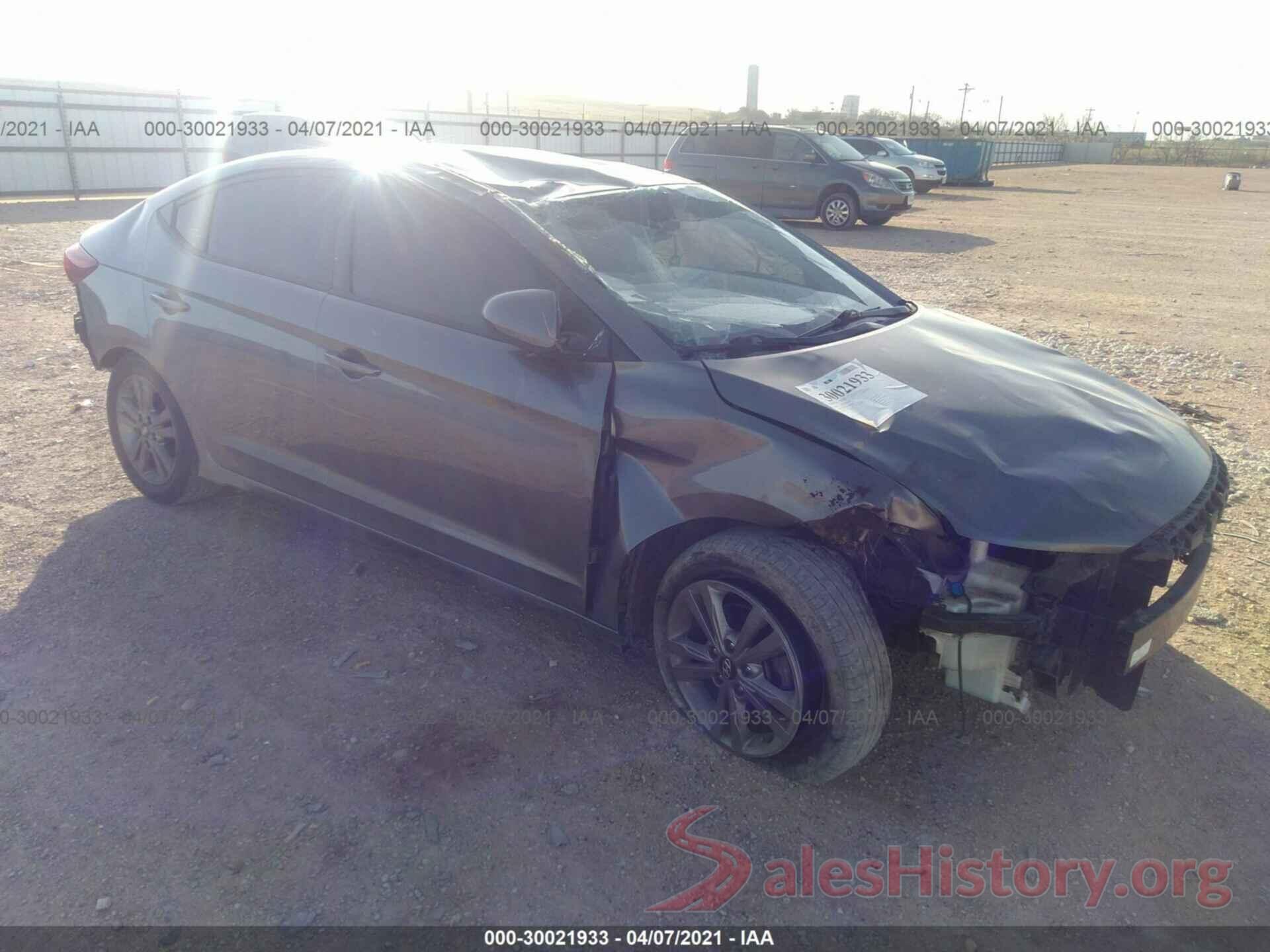 5NPD84LF7JH307431 2018 HYUNDAI ELANTRA