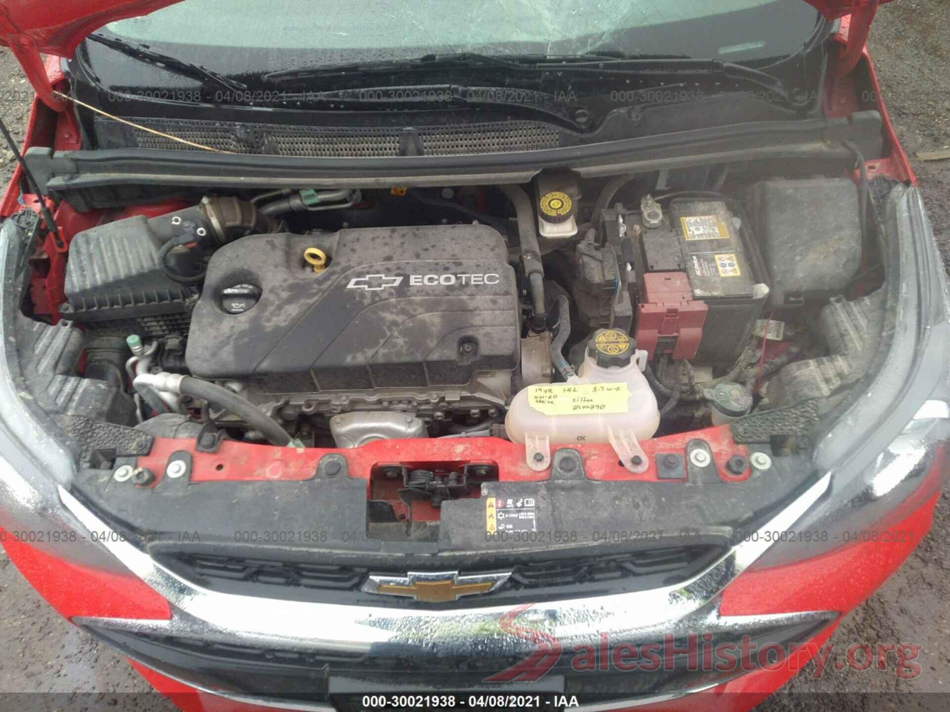 KL8CD6SA7KC778963 2019 CHEVROLET SPARK