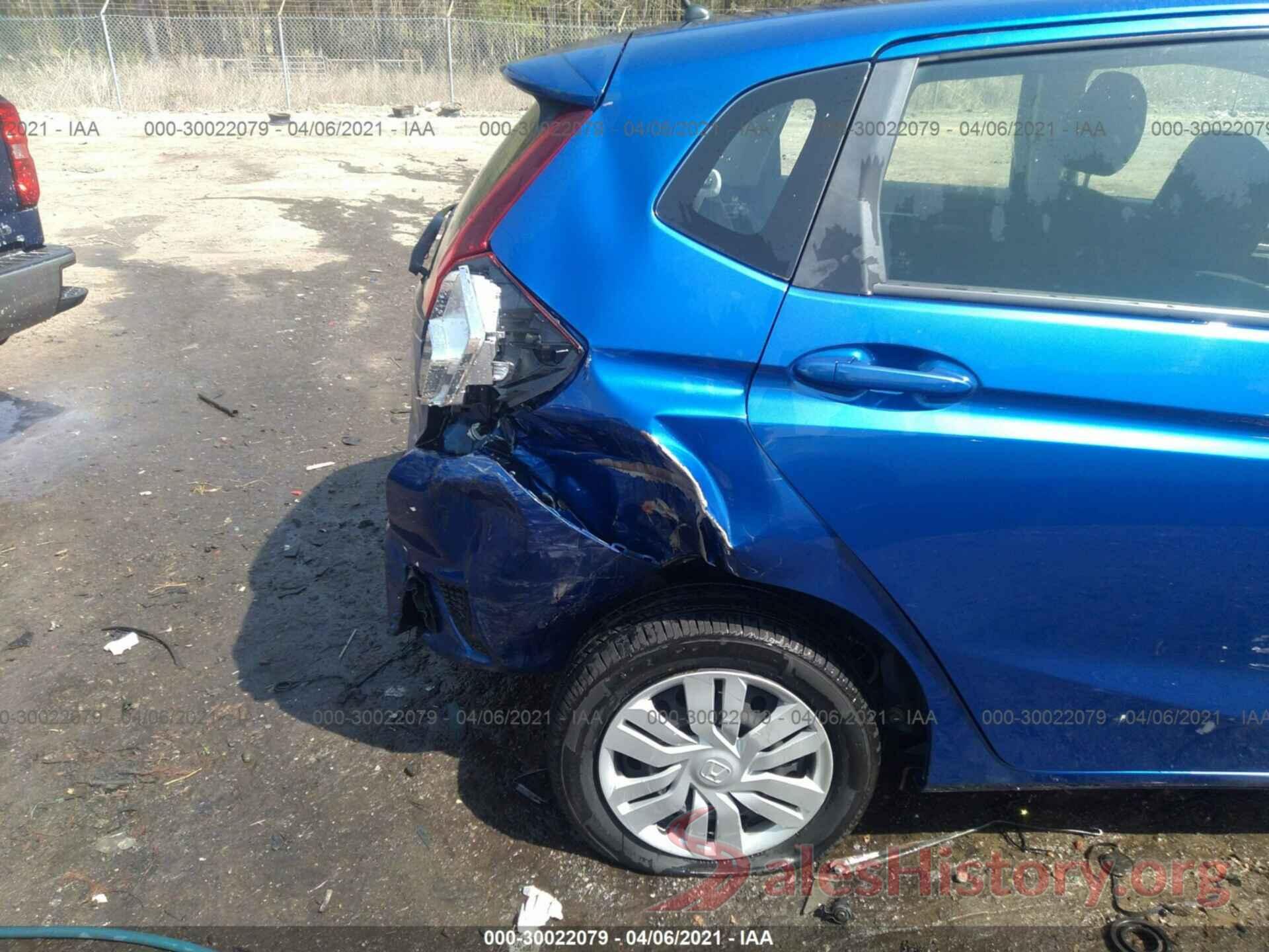 JHMGK5H52GX014052 2016 HONDA FIT