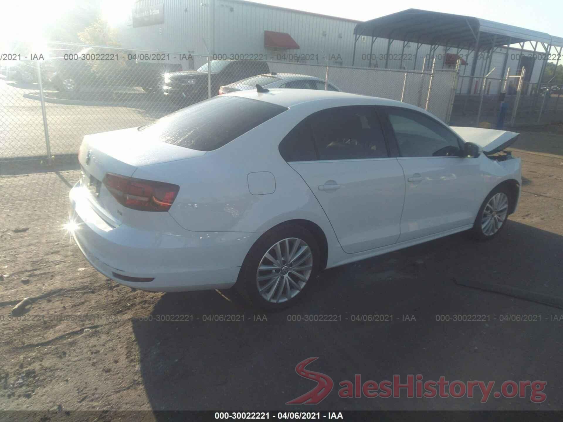 3VWL17AJ5GM305170 2016 VOLKSWAGEN JETTA SEDAN