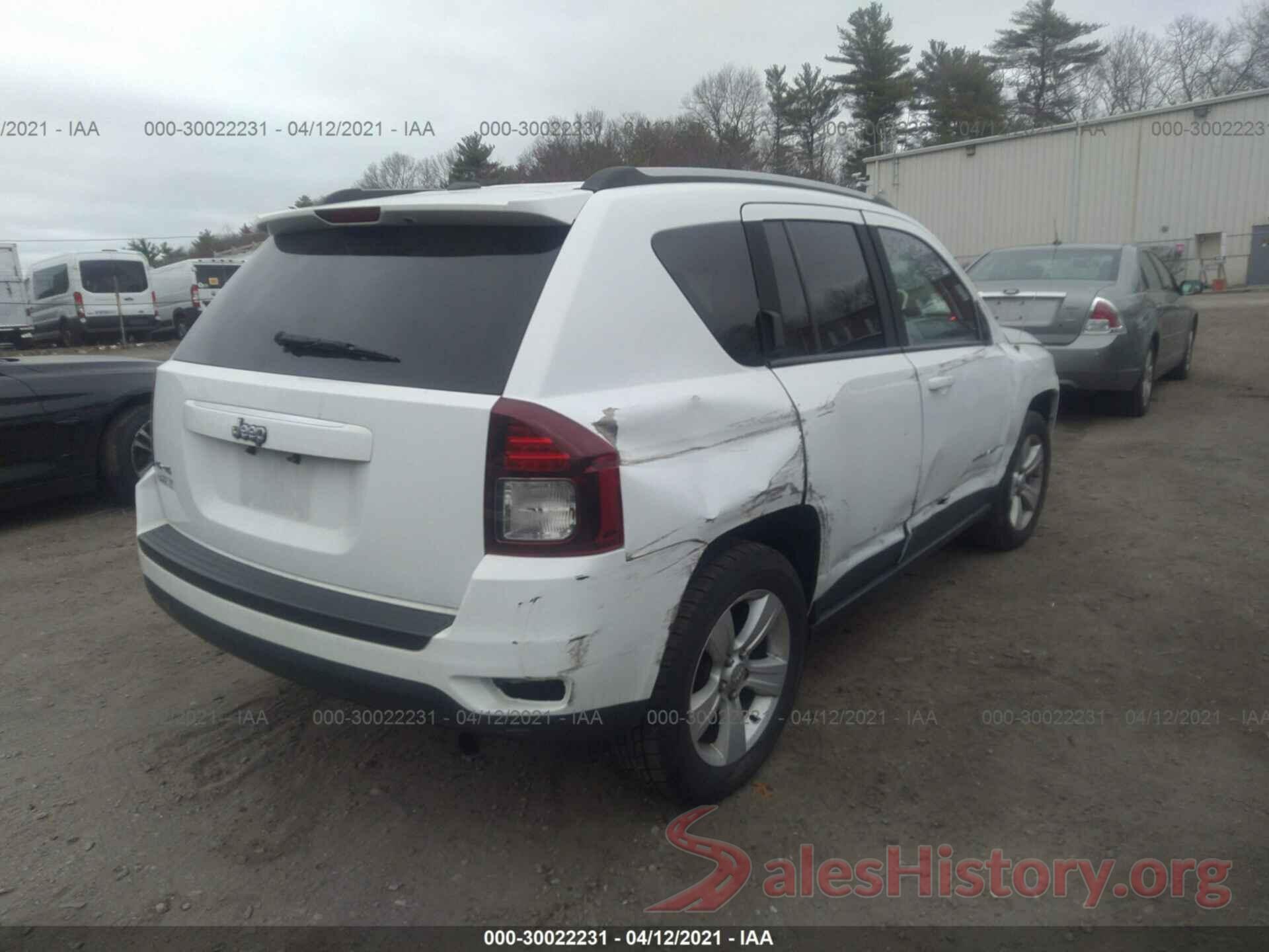 1C4NJDBBXGD757256 2016 JEEP COMPASS