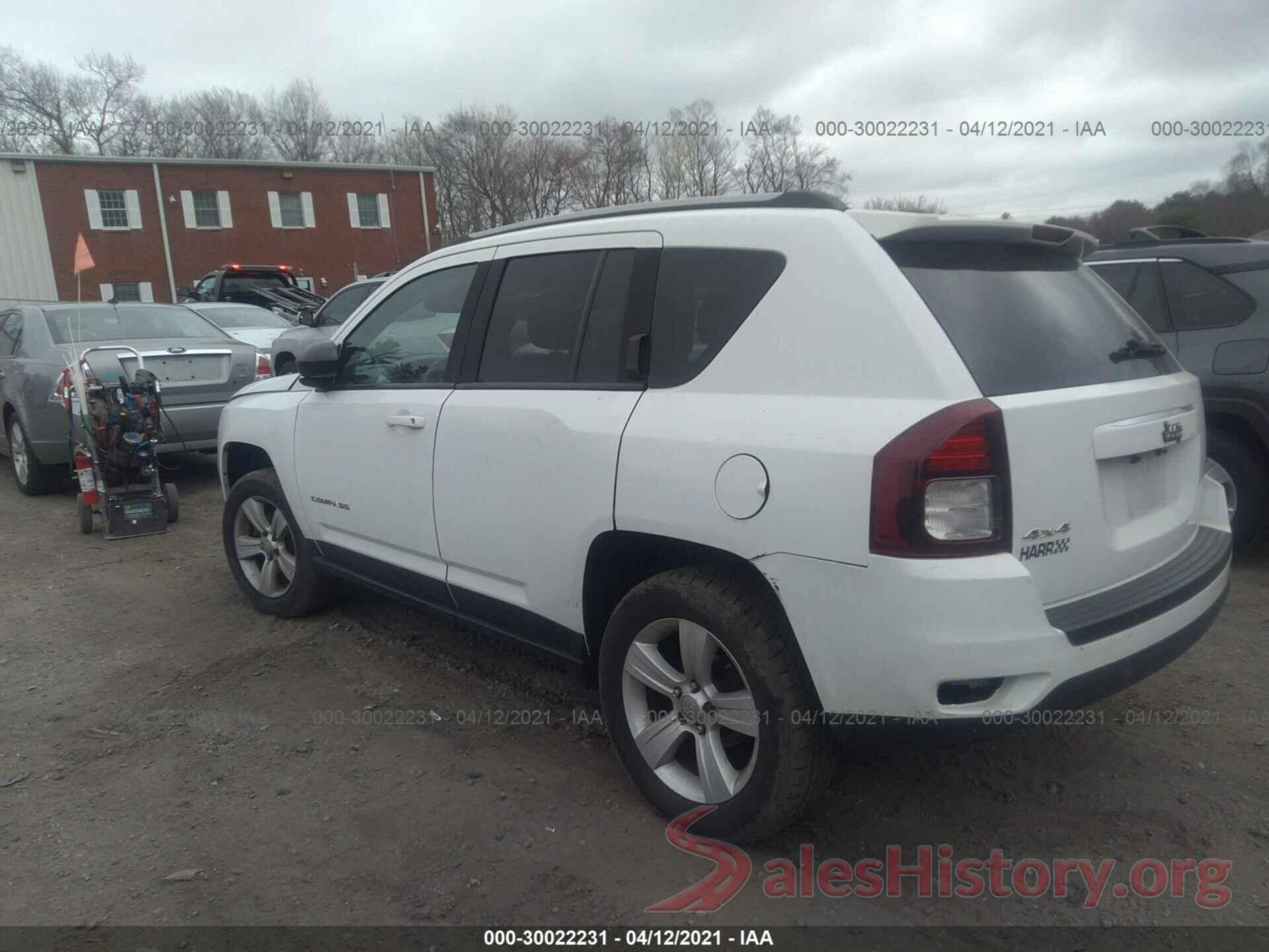 1C4NJDBBXGD757256 2016 JEEP COMPASS