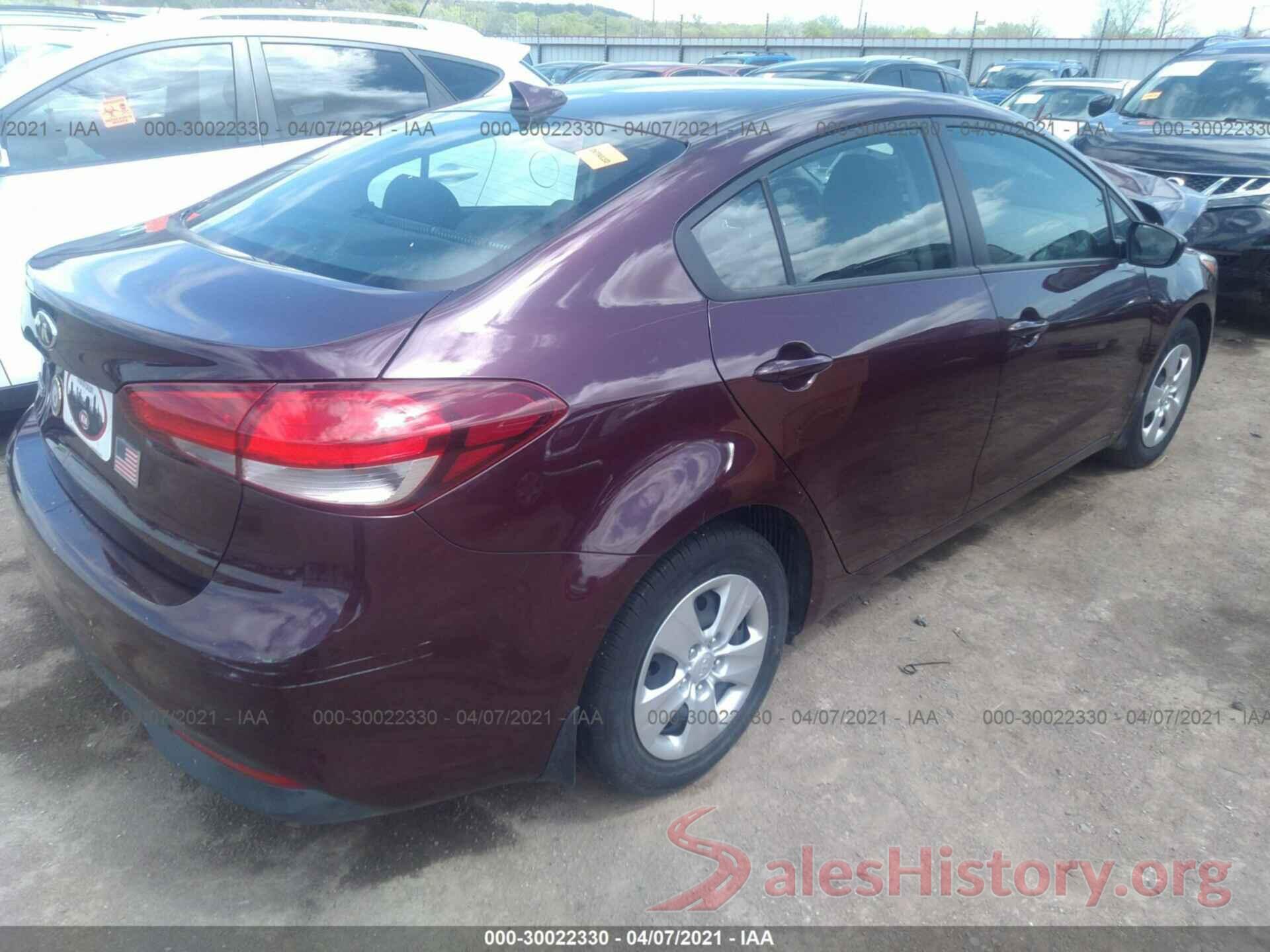 3KPFL4A75JE175230 2018 KIA FORTE