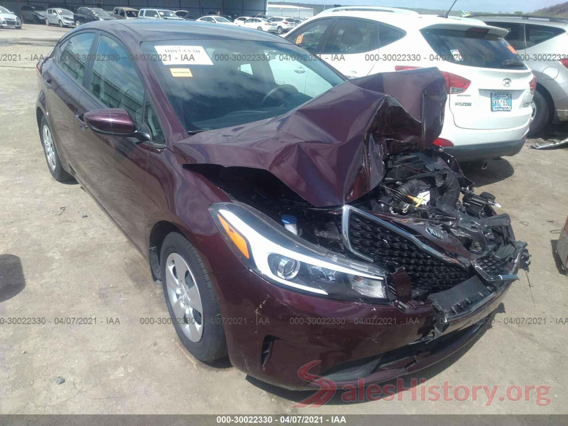 3KPFL4A75JE175230 2018 KIA FORTE