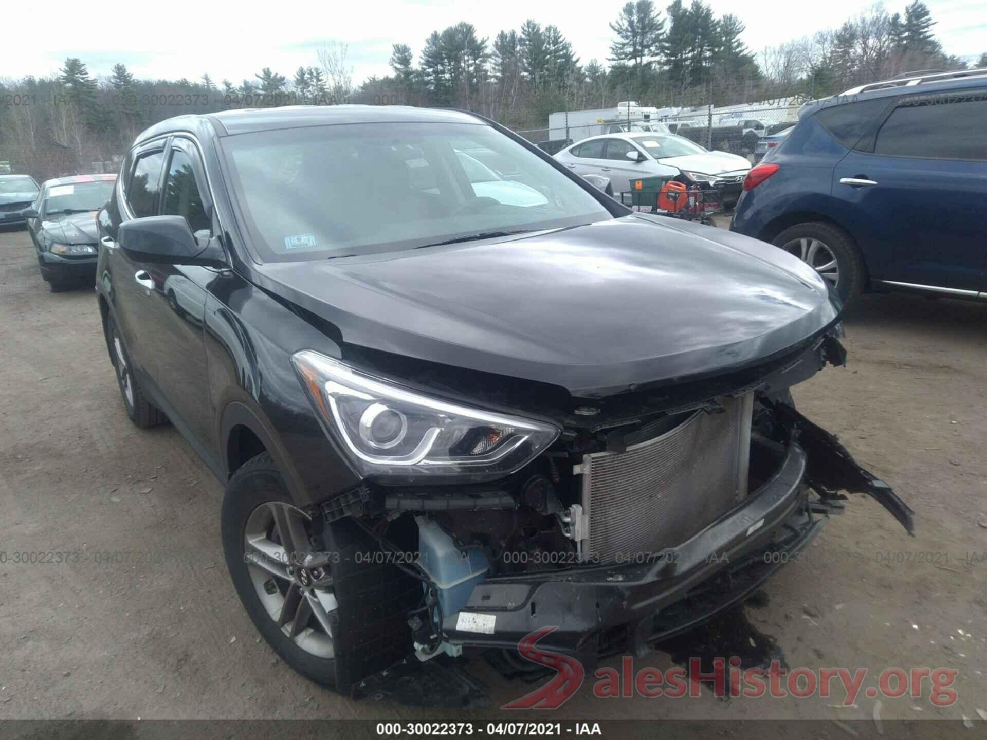 5NMZTDLB7JH102657 2018 HYUNDAI SANTA FE SPORT