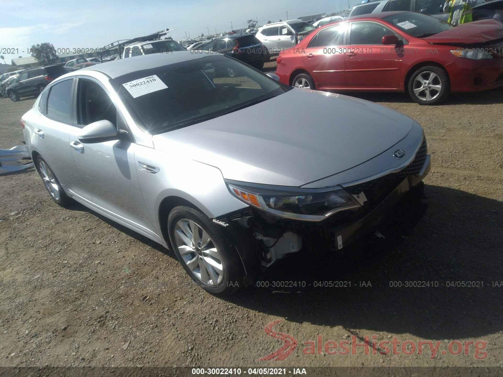 5XXGT4L33GG001879 2016 KIA OPTIMA