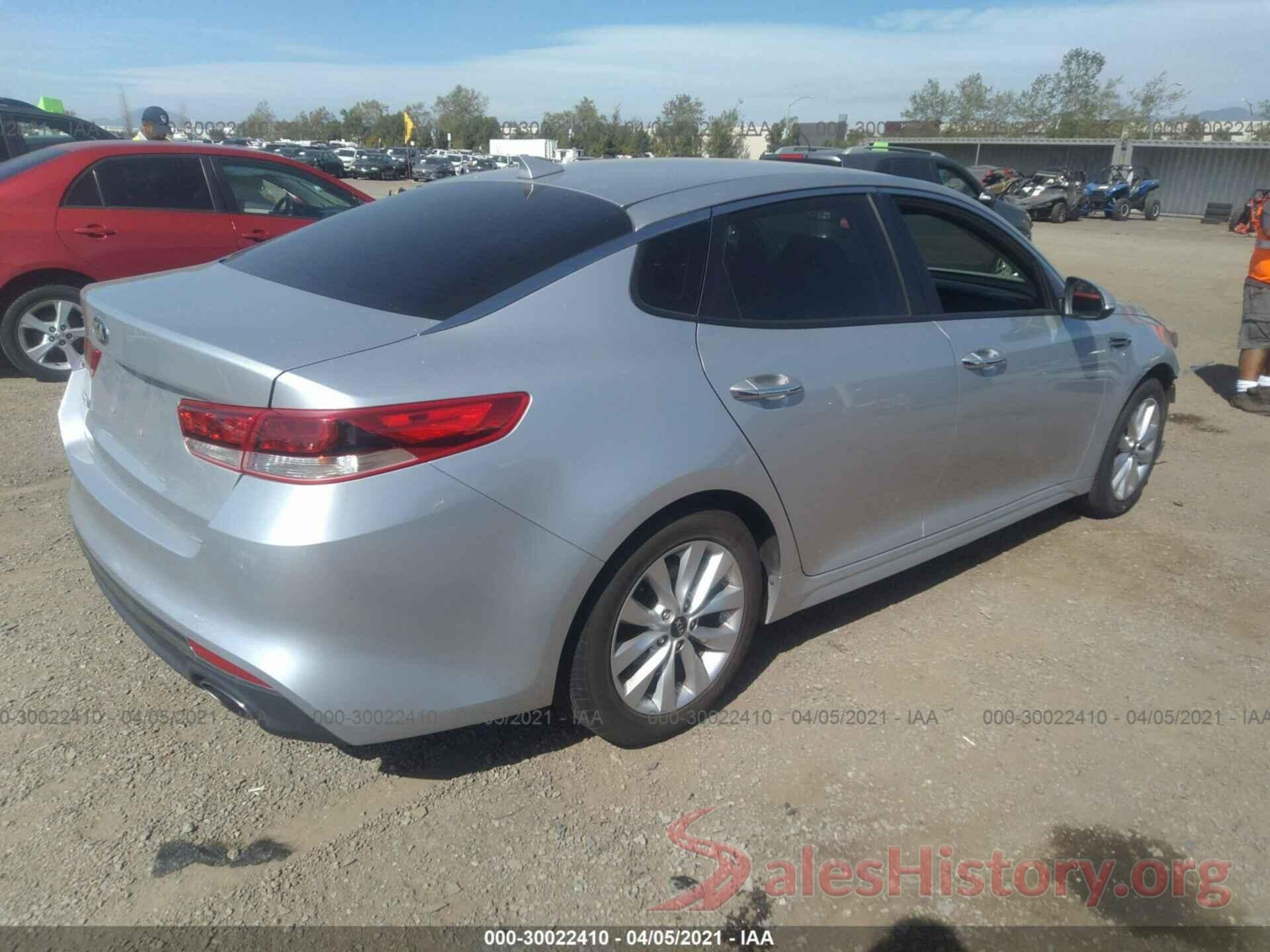 5XXGT4L33GG001879 2016 KIA OPTIMA