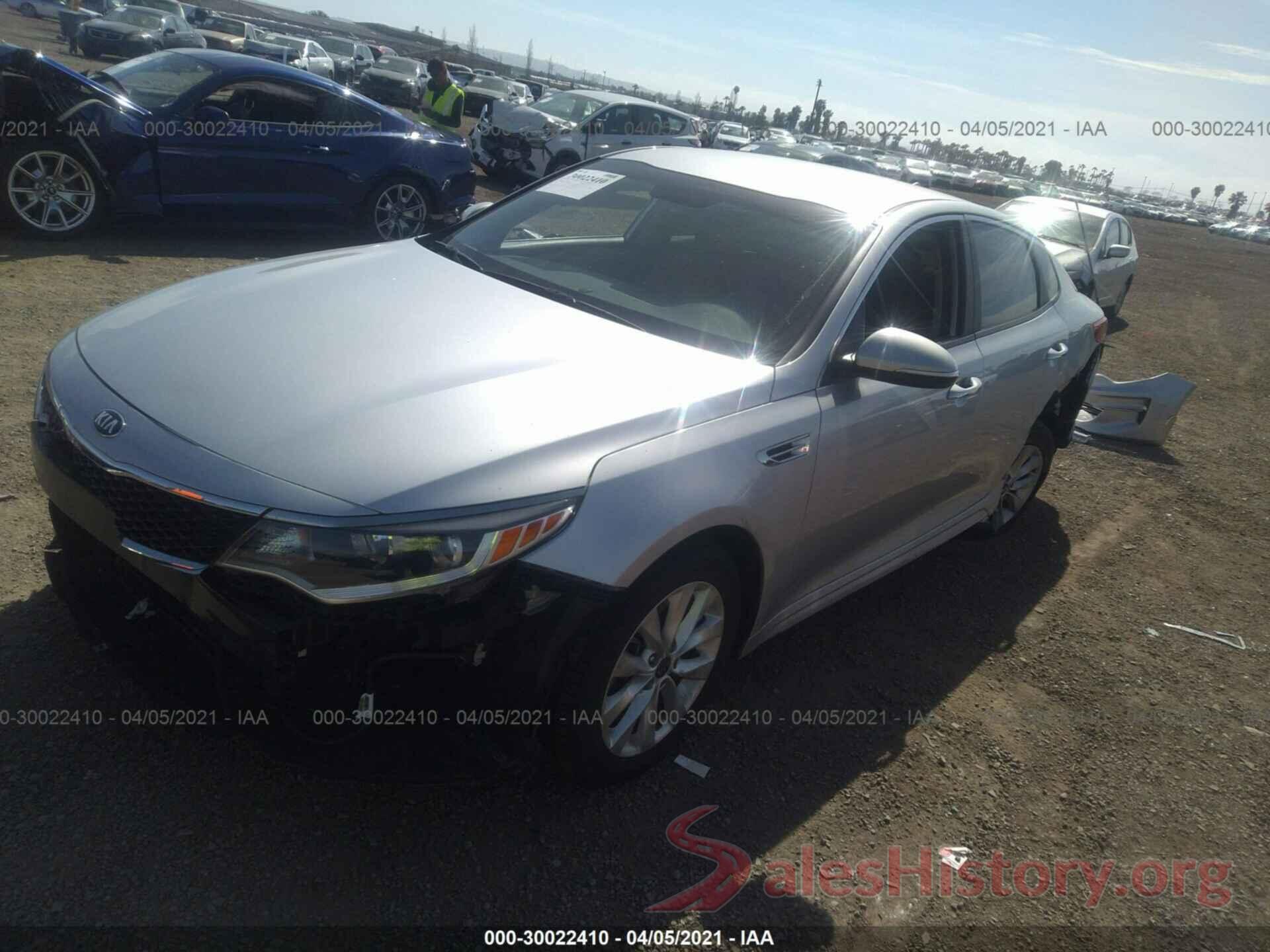 5XXGT4L33GG001879 2016 KIA OPTIMA