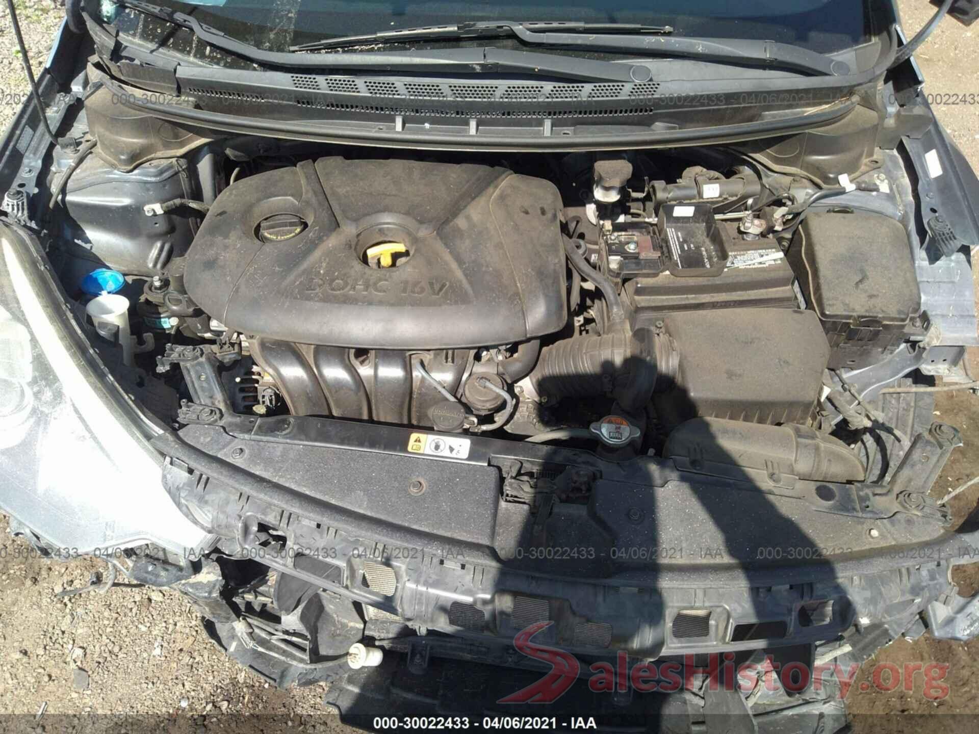 KNAFK4A66G5576409 2016 KIA FORTE