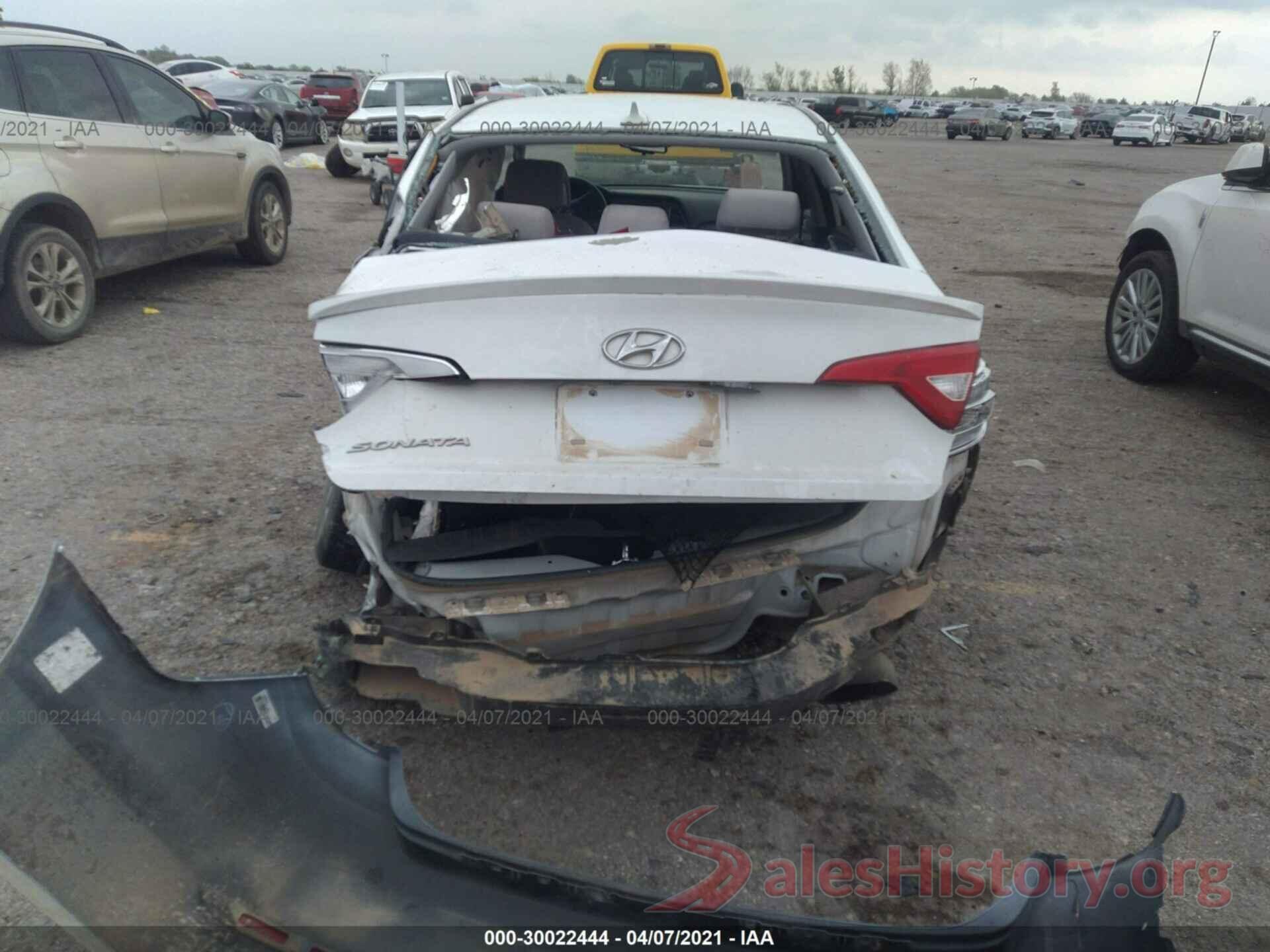 5NPE24AF0GH326758 2016 HYUNDAI SONATA