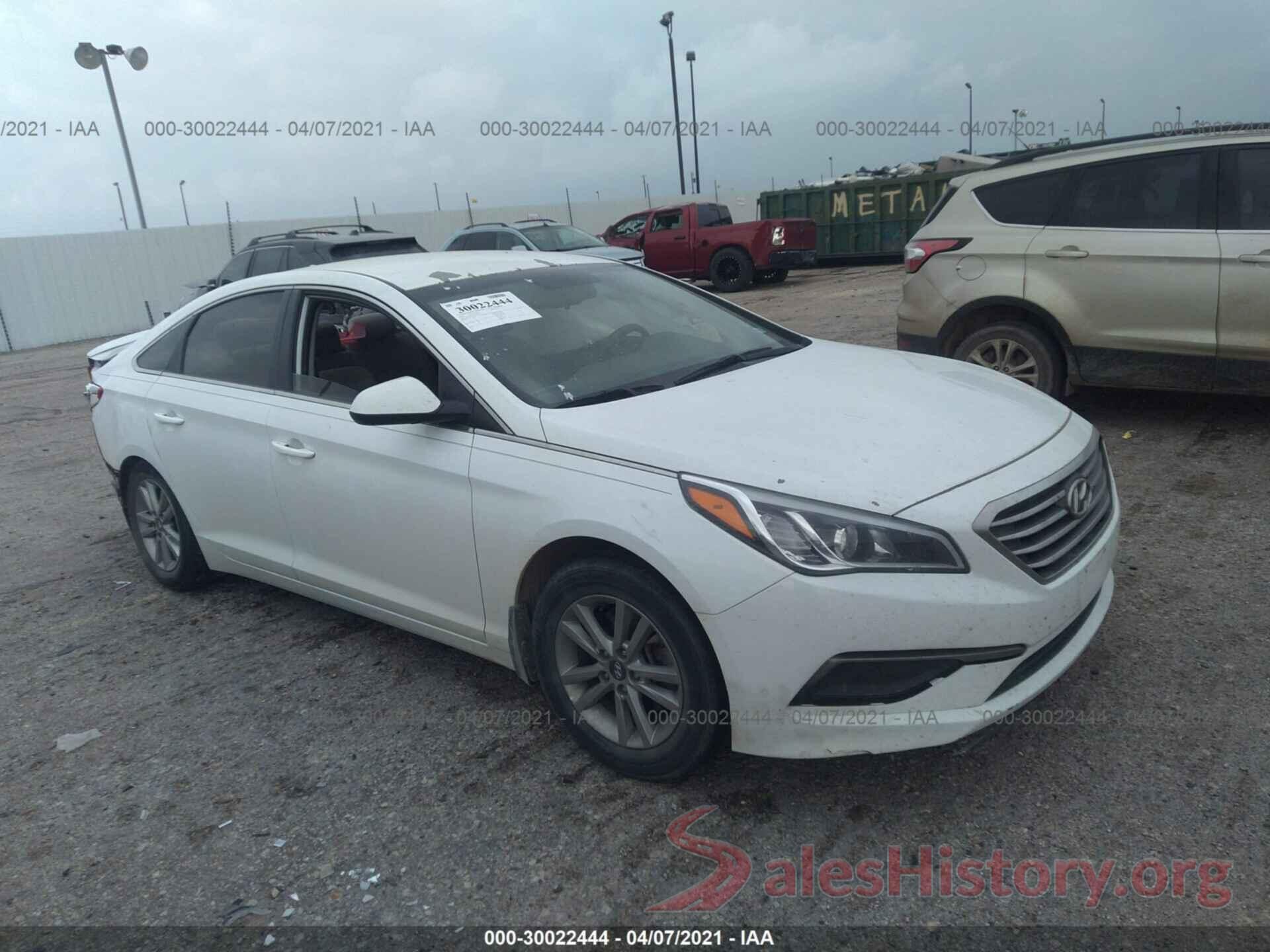 5NPE24AF0GH326758 2016 HYUNDAI SONATA