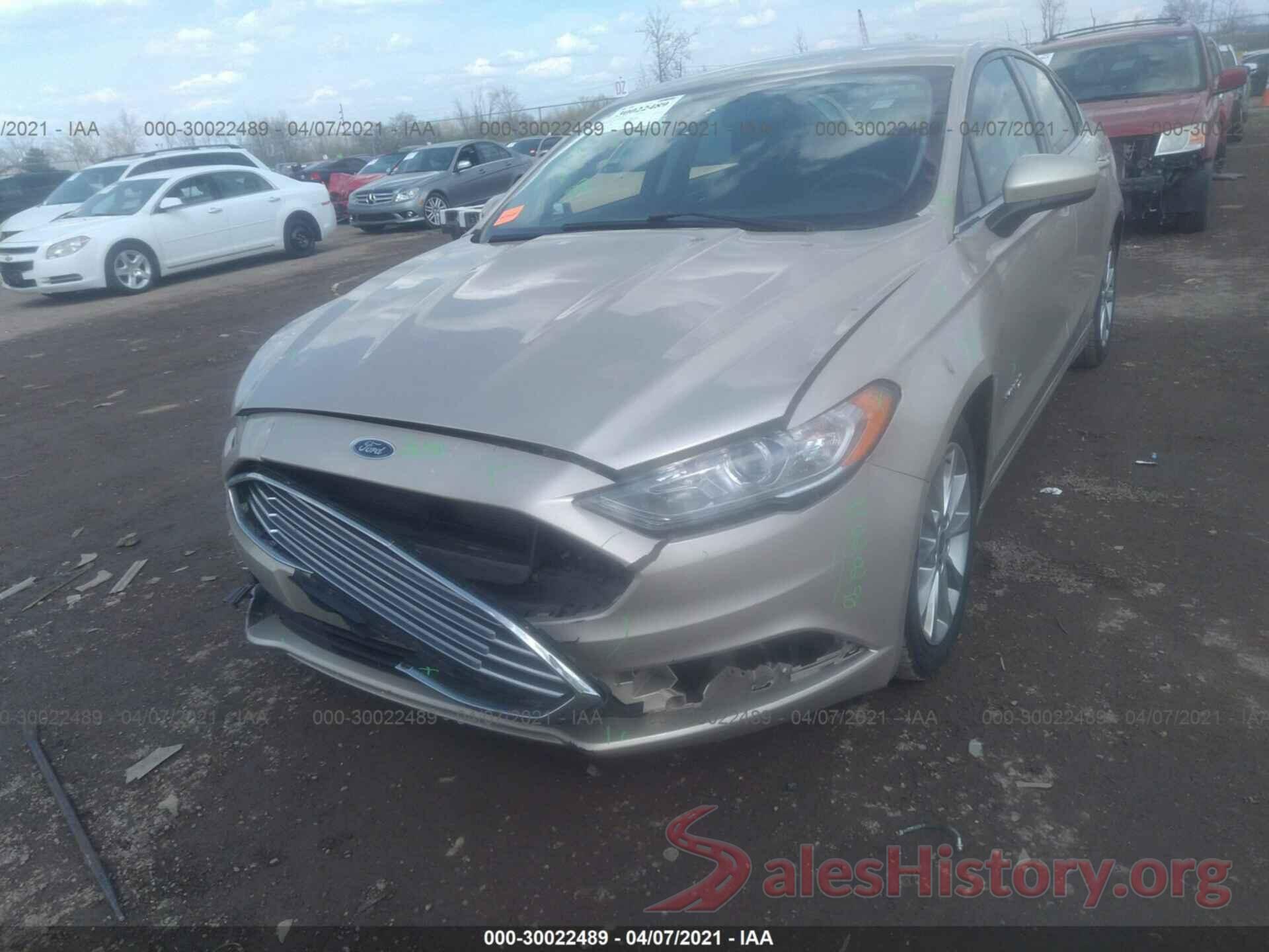 3FA6P0LU9HR381529 2017 FORD FUSION