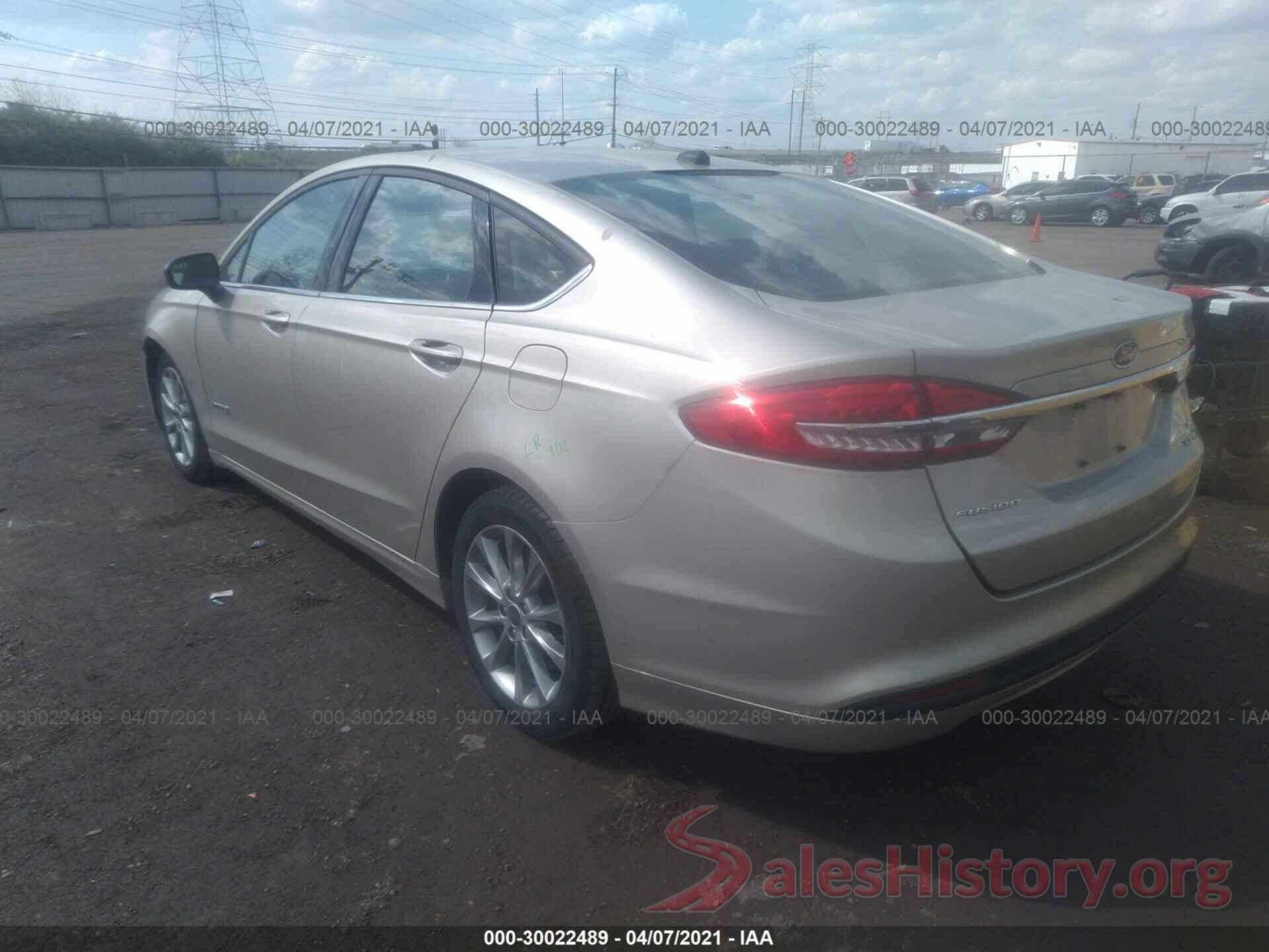 3FA6P0LU9HR381529 2017 FORD FUSION