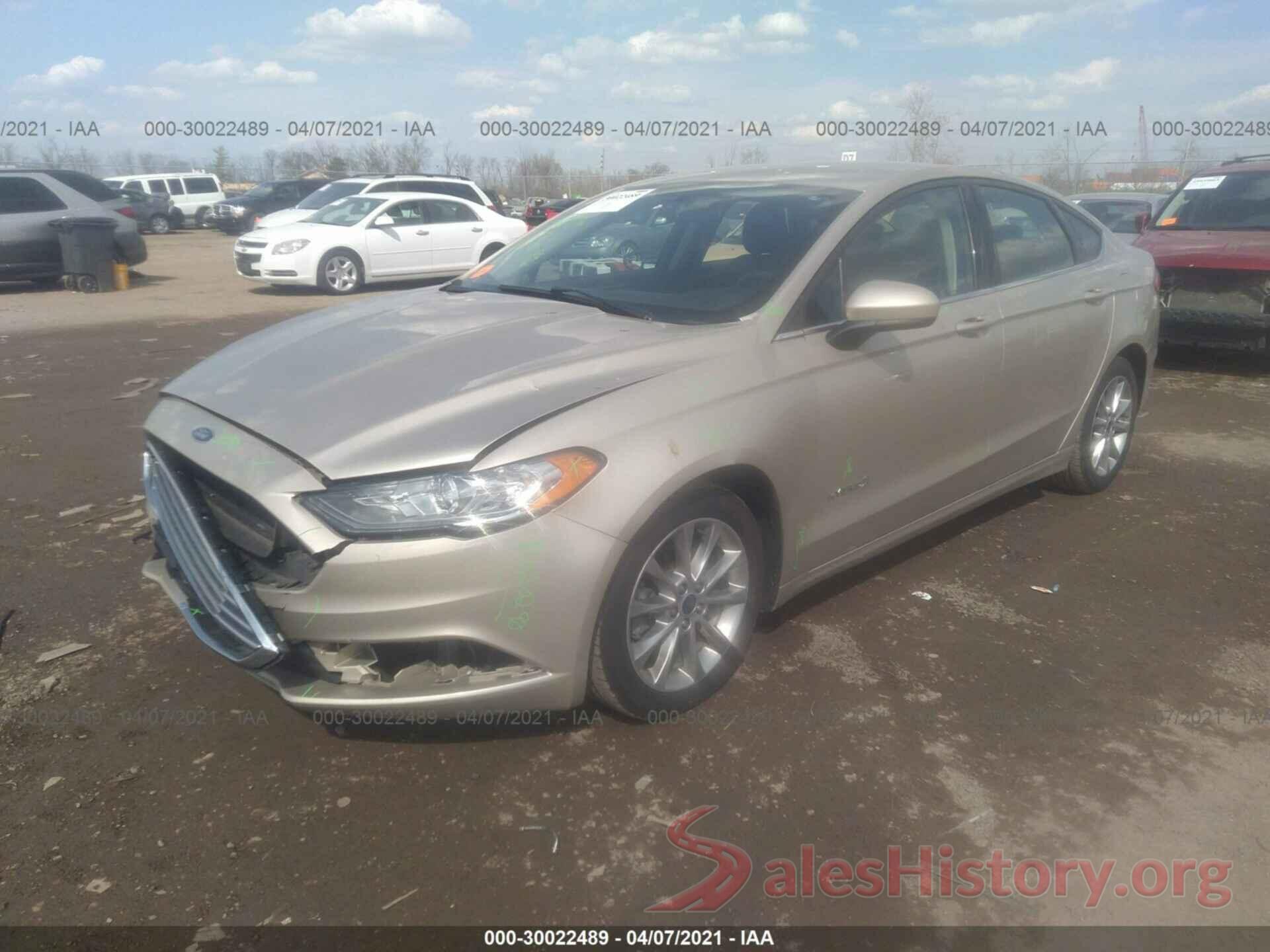 3FA6P0LU9HR381529 2017 FORD FUSION